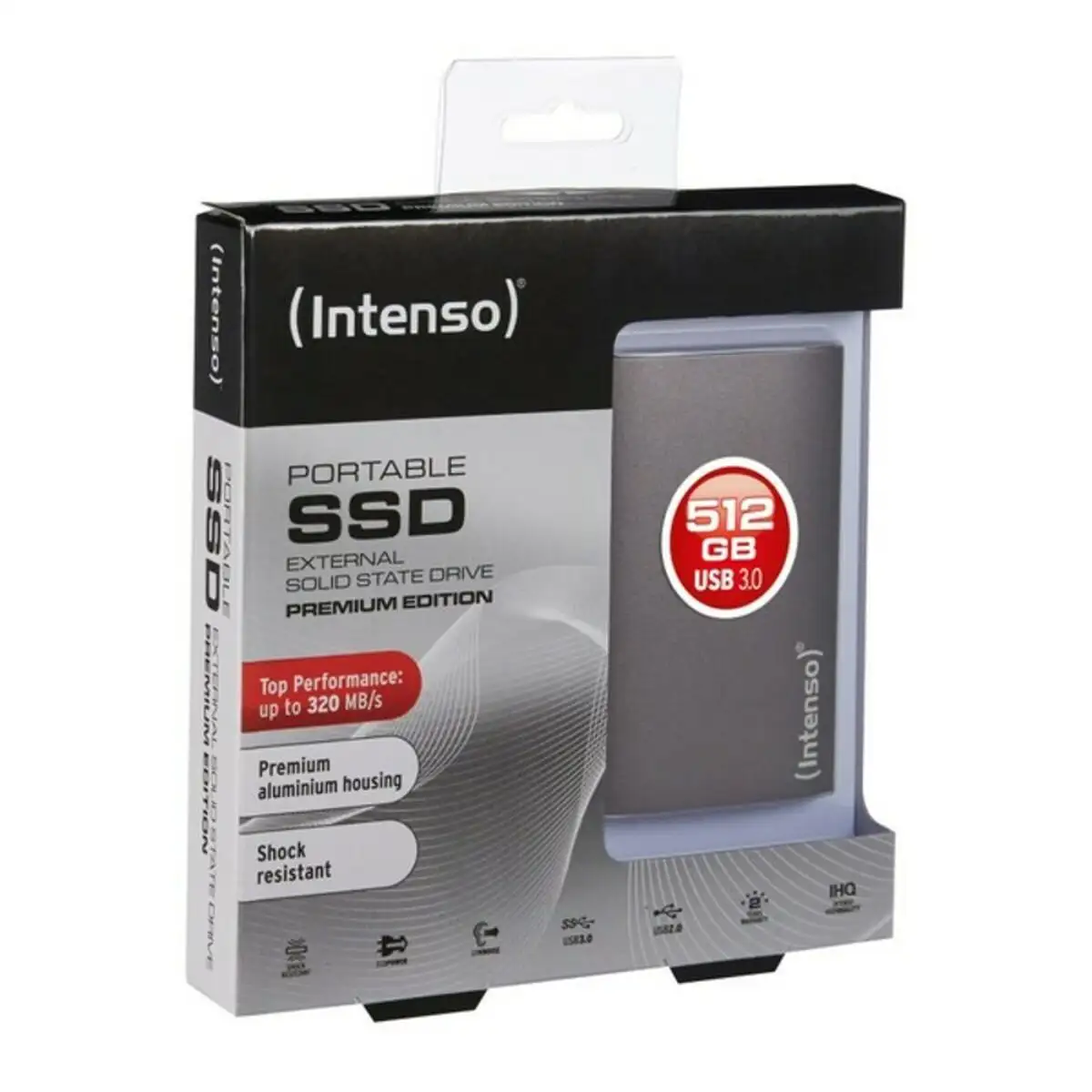 Disque dur externe intenso 3823450 ssd 512 go anthracite_3542. DIAYTAR SENEGAL - L'Essence de la Tradition et de la Modernité réunies. Explorez notre plateforme en ligne pour trouver des produits authentiques du Sénégal, tout en découvrant les dernières tendances du monde moderne.