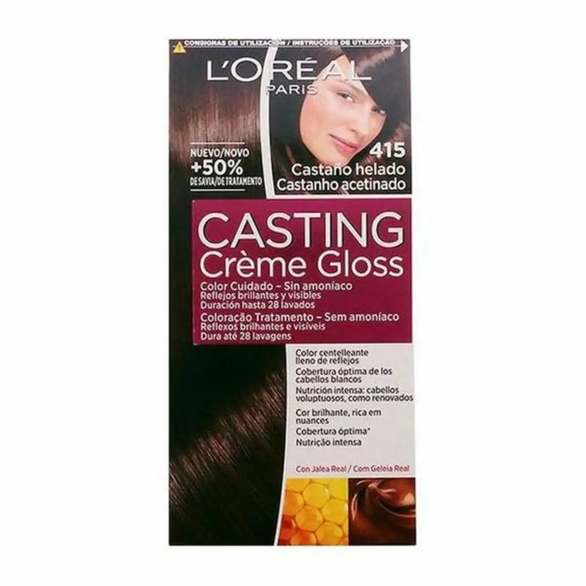 Dye no ammonia casting creme gloss l oreal make up frozen chestnut_9011. DIAYTAR SENEGAL - Votre Paradis Shopping au Cœur du Sénégal. Explorez notre boutique en ligne et découvrez des produits conçus pour enchanter chaque aspect de votre vie.