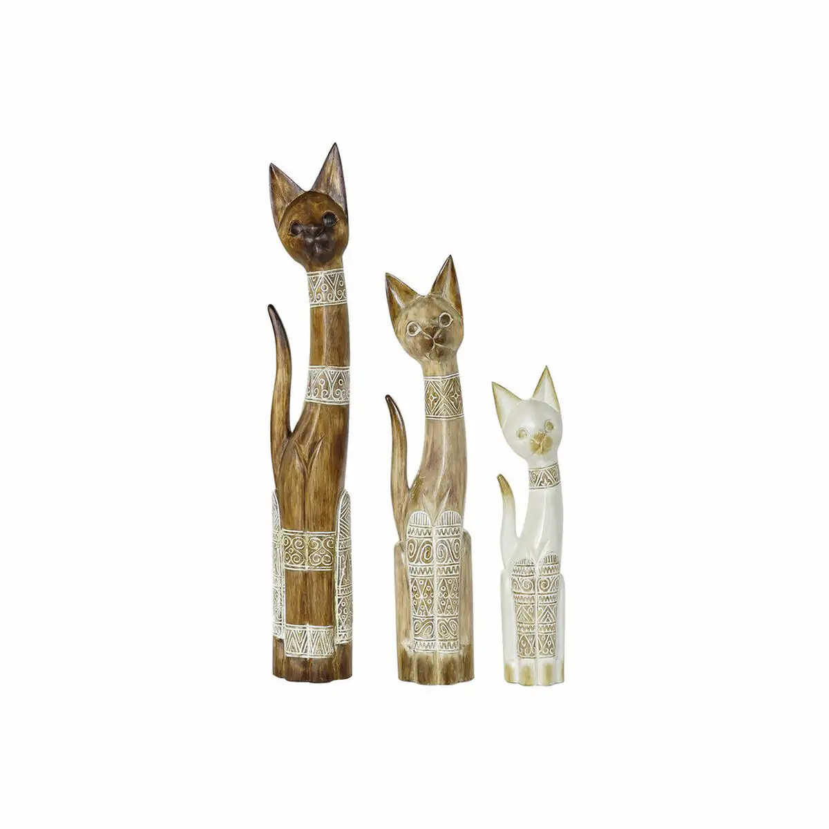 Figurine de corative dkd home decor 8424001848201 16 x 7 5 x 100 cm 15 5 x 7 x 99 5 cm naturel beige blanc 80 cm chats_8859. DIAYTAR SENEGAL - Votre Source de Découvertes Shopping. Découvrez des trésors dans notre boutique en ligne, allant des articles artisanaux aux innovations modernes.