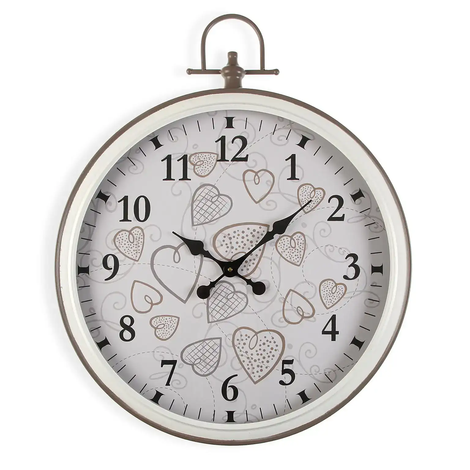 Horloge murale versa cosy hearts me tal 5 x 73 5 x 60 cm_1080. DIAYTAR SENEGAL - Votre Destination Shopping de Choix. Explorez notre boutique en ligne et découvrez des trésors qui reflètent votre style et votre passion pour l'authenticité.