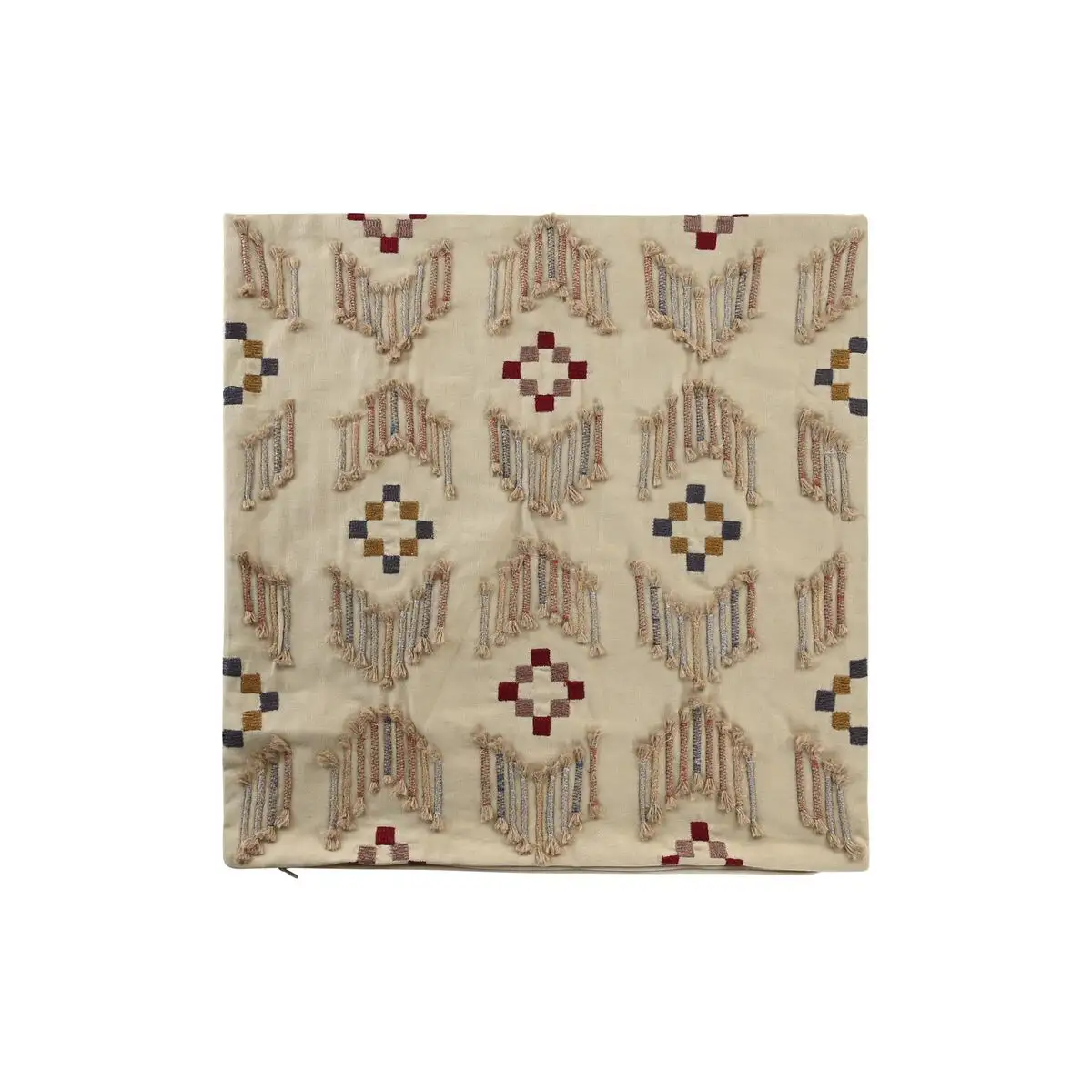 Housse de coussin dkd home decor beige 50 x 1 x 50 cm_3008. DIAYTAR SENEGAL - L'Art de Vivre en Couleurs et en Styles. Parcourez notre sélection et trouvez des articles qui reflètent votre personnalité et votre goût pour la vie.