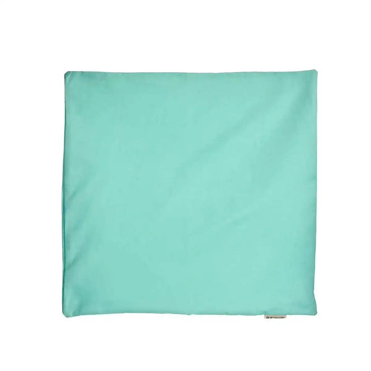 Housse de coussin turquoise 60 x 0 5 x 60 cm 12 unite s_9790. DIAYTAR SENEGAL - Où le Shopping Devient une Aventure Culturelle. Plongez dans notre univers de produits qui célèbrent l'héritage et l'artisanat du Sénégal.