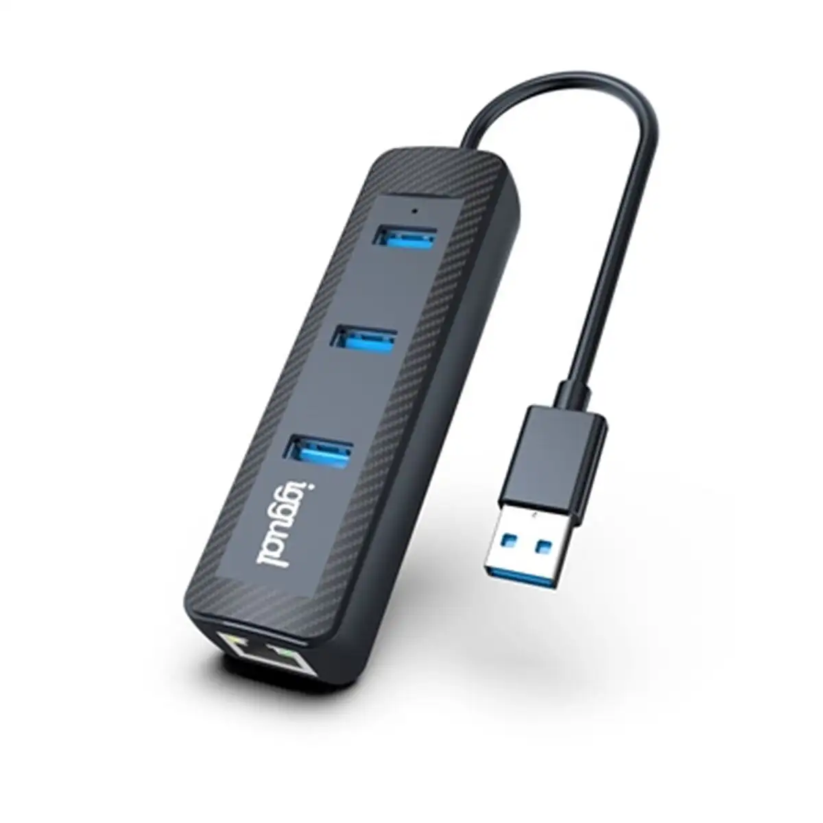 Hub usb 3 ports iggual carbon_3512. DIAYTAR SENEGAL - L'Art de Vivre le Shopping Inspiré. Parcourez notre catalogue et choisissez des produits qui reflètent votre passion pour la beauté et l'authenticité.