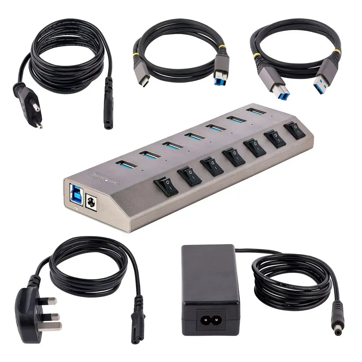 Hub usb startech 5g7aibs usb hub eu_5908. DIAYTAR SENEGAL - Votre Passage vers l'Élégance Accessible. Parcourez notre boutique en ligne pour trouver des produits qui vous permettent d'allier style et économies.