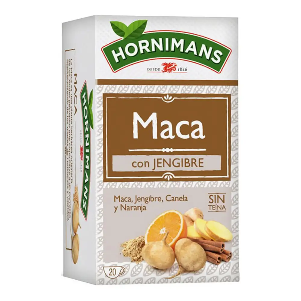 Infusion hornimans maca ginger 20 uds_2272. DIAYTAR SENEGAL - Votre Paradis Shopping au Cœur du Sénégal. Explorez notre boutique en ligne et découvrez des produits conçus pour enchanter chaque aspect de votre vie.