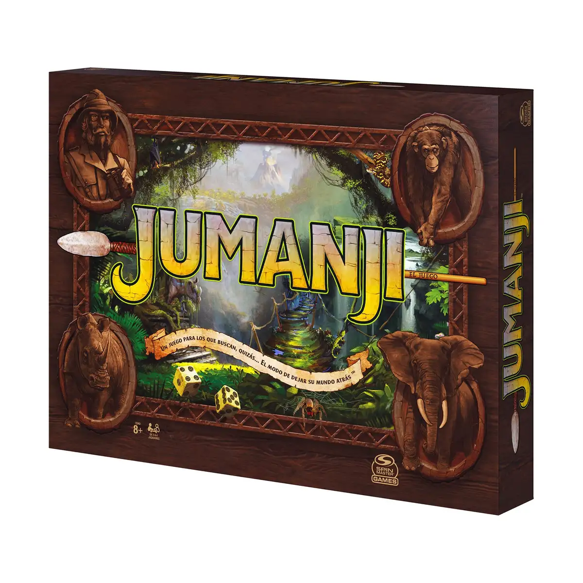 Jeu de socie te spin master jumanji es_4793. Bienvenue chez DIAYTAR SENEGAL - Où Choisir est une Invitation au Voyage. Explorez notre boutique en ligne et découvrez des produits qui vous transportent dans l'univers du Sénégal.