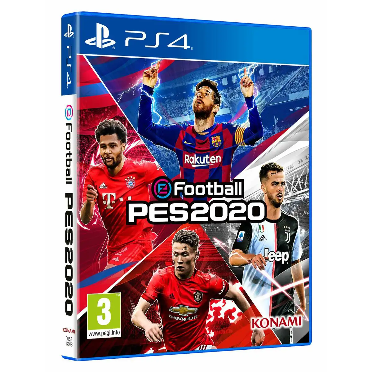 Jeu vide o playstation 4 konami holding corporation efootball pes 2020_5218. DIAYTAR SENEGAL - Là où Chaque Achat a du Sens. Explorez notre gamme et choisissez des produits qui racontent une histoire, du traditionnel au contemporain.