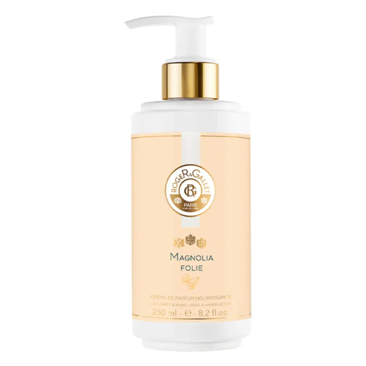 Lait corporel magnolia folie roger gallet 250 ml_7823. DIAYTAR SENEGAL - Votre Compagnon Shopping, Votre Style Unique. Explorez notre boutique en ligne pour dénicher des trésors qui expriment qui vous êtes, de la mode à la maison.