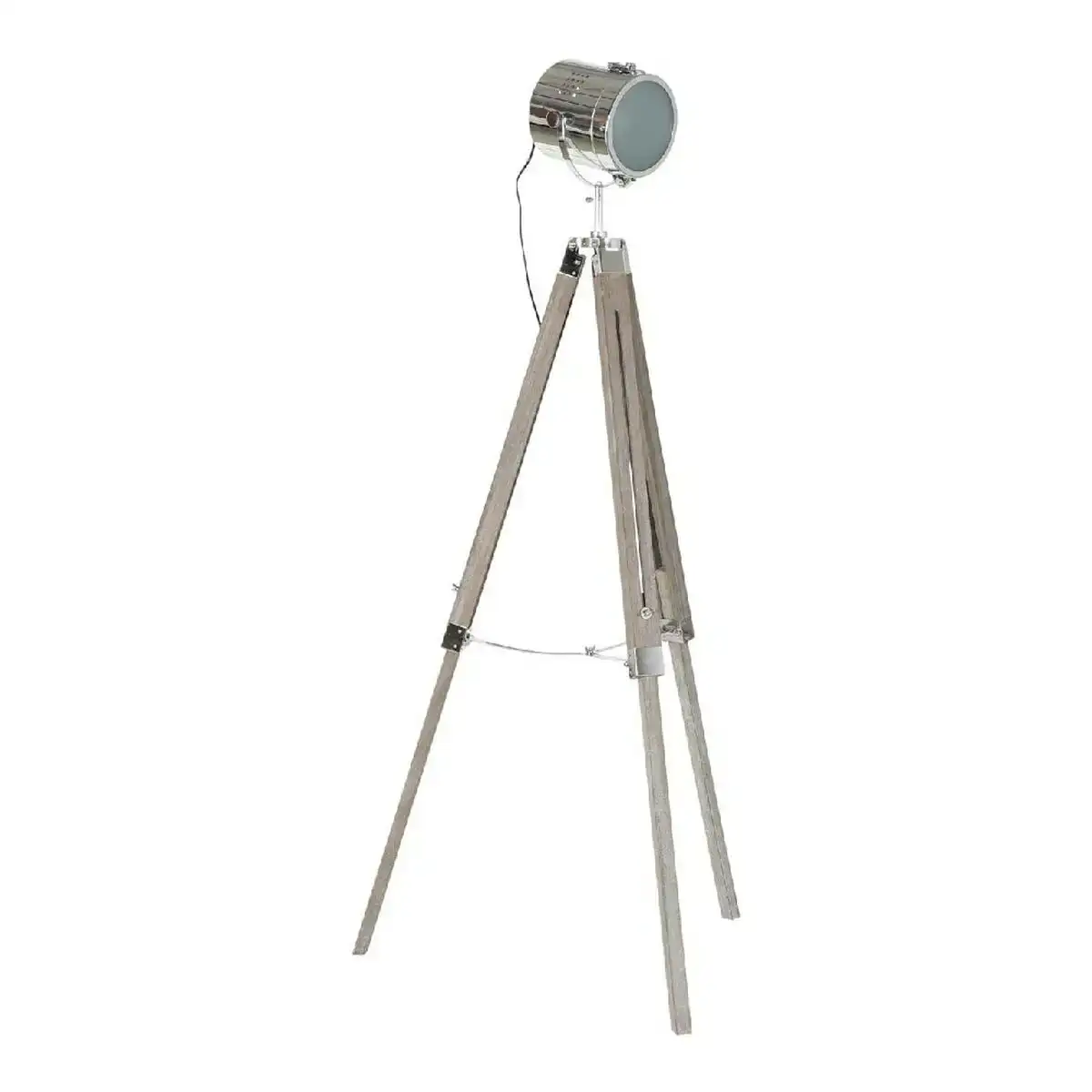 Lampadaire dkd home decor me tal bois argent marron clair tre pied 66 x 66 x 142 cm_6090. DIAYTAR SENEGAL - L'Odyssée du Shopping à Votre Portée. Parcourez notre boutique en ligne et partez à la découverte d'articles qui rendront chaque jour spécial.