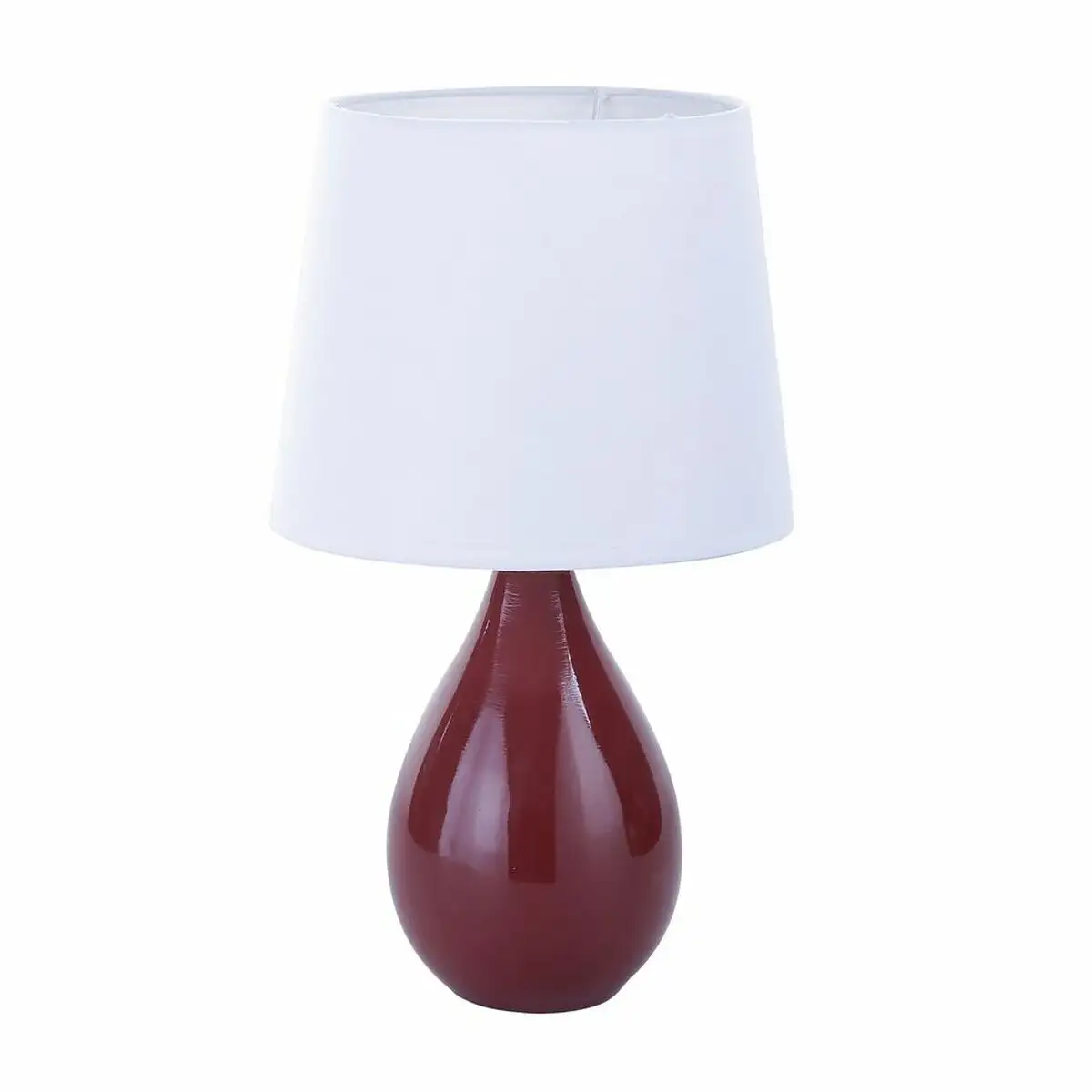 Lampe de bureau versa camy rouge ce ramique 20 x 35 x 20 cm_1646. DIAYTAR SENEGAL - Là où Choisir est une Affirmation de Style. Naviguez à travers notre boutique en ligne et choisissez des produits qui vous distinguent et vous valorisent.