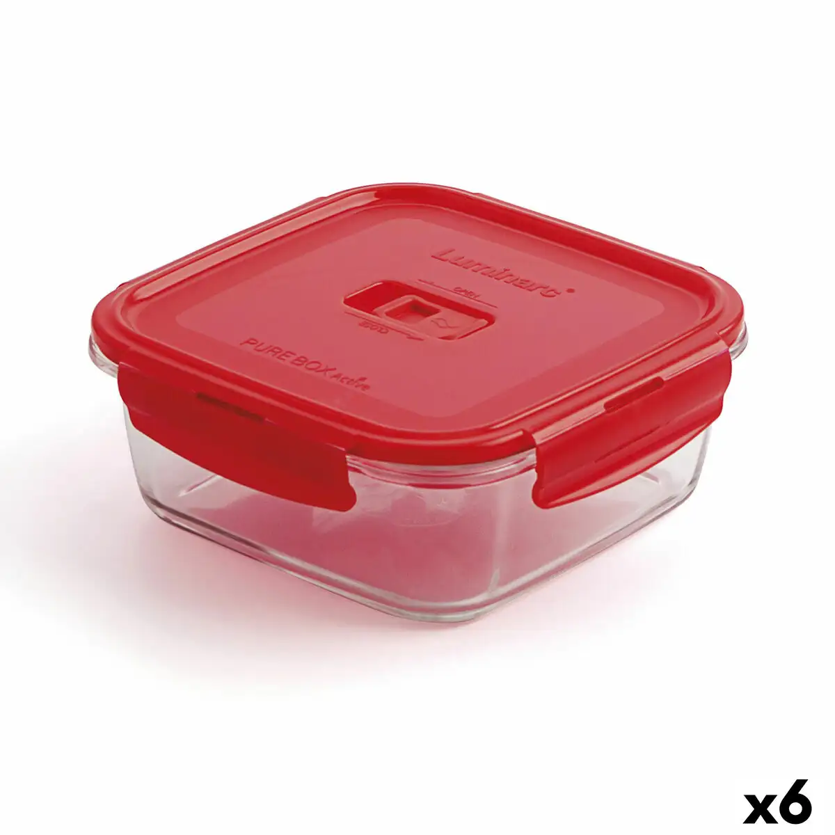 Lunch box herme tique luminarc pure box rouge 1 22 l verre 6 unite s_9969. DIAYTAR SENEGAL - Là où Choisir est une Affirmation de Style. Naviguez à travers notre boutique en ligne et choisissez des produits qui vous distinguent et vous valorisent.