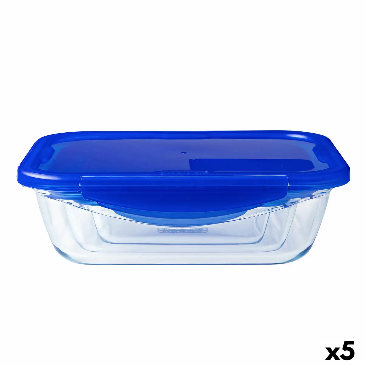 Lunch box herme tique pyrex cook go bleu 1 7 l 24 x 18 cm verre 5 unite s_6394. DIAYTAR SENEGAL - L'Art de Magasiner sans Frontières. Parcourez notre vaste sélection d'articles et trouvez tout ce dont vous avez besoin, du chic à l'authentique, du moderne au traditionnel.