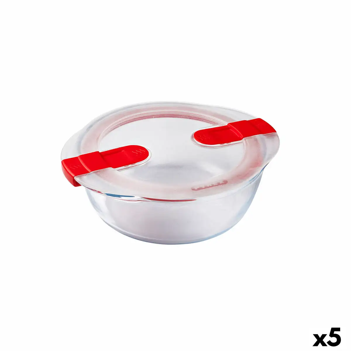 Lunch box herme tique pyrex cook heat 21 x 18 x 7 cm 1 1 l verre transparent 5 unite s_2512. DIAYTAR SENEGAL - Où Choisir Devient une Découverte. Explorez notre boutique en ligne et trouvez des articles qui vous surprennent et vous ravissent à chaque clic.