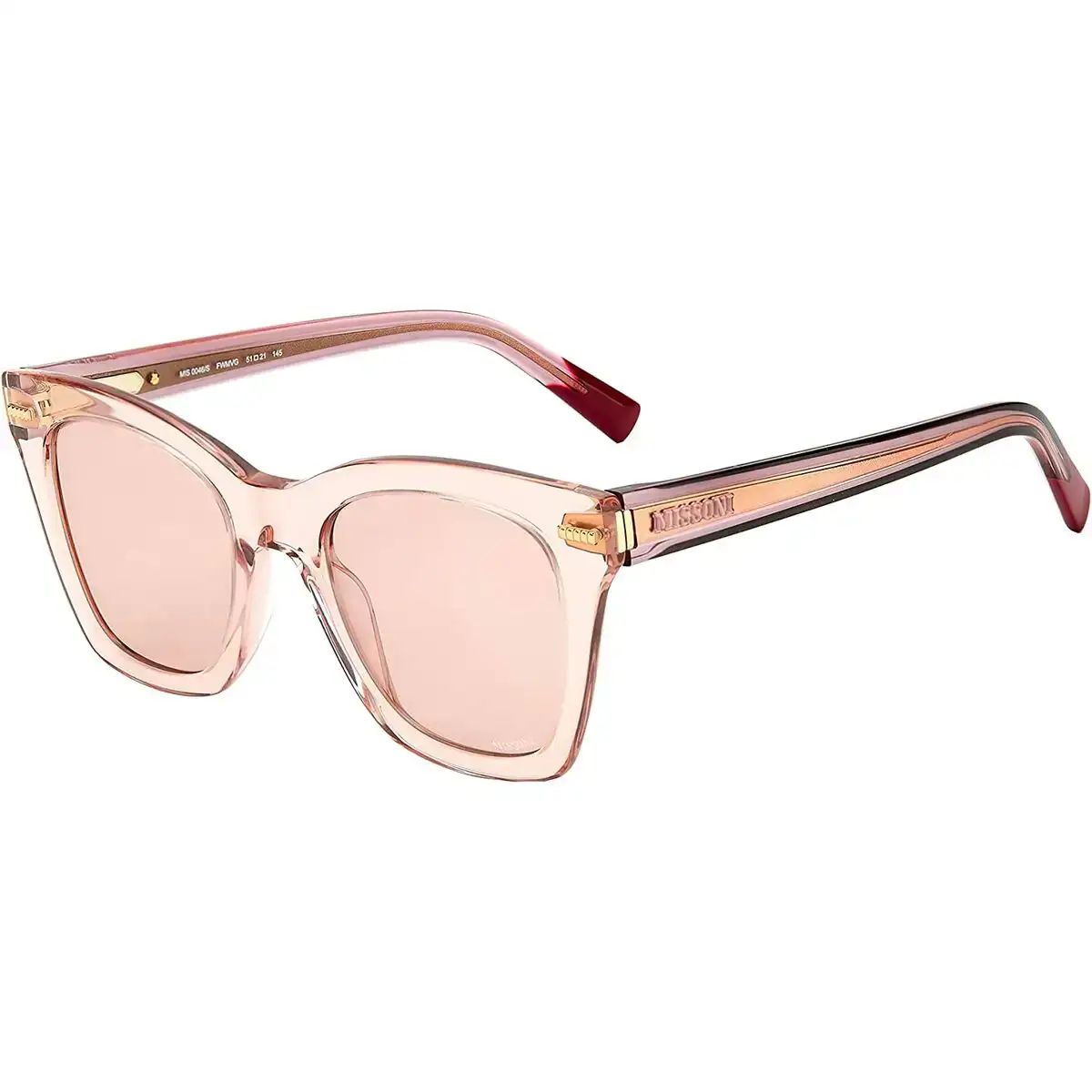 Lunettes de soleil femme missoni mis 0046_s_8116. DIAYTAR SENEGAL - L'Art de Vivre le Shopping Authentique. Découvrez notre boutique en ligne et trouvez des produits qui incarnent la passion et le savoir-faire du Sénégal.