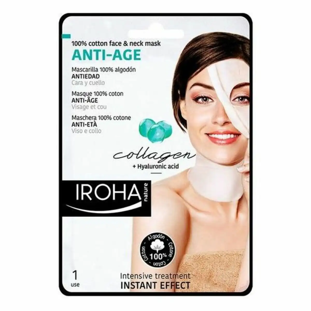 Masque anti a ge revitalisant coton visage cou iroha_2732. DIAYTAR SENEGAL - Votre Destination pour un Shopping Inégalé. Naviguez à travers notre sélection minutieuse pour trouver des produits qui répondent à tous vos besoins.