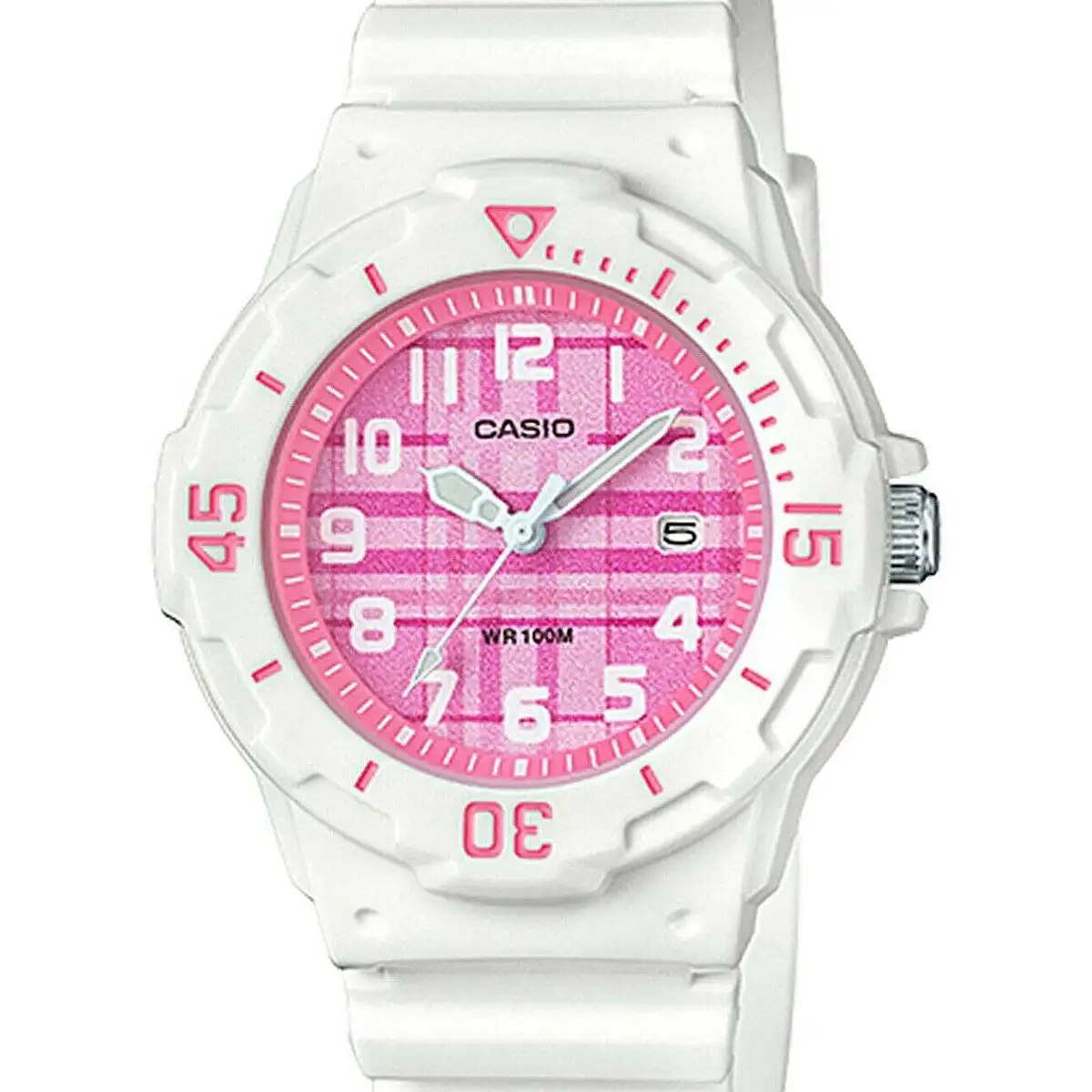 Montre femme casio lrw 200h 4c ø 39 mm_8166. DIAYTAR SENEGAL - L'Art de Choisir, l'Art de Se Distinquer. Naviguez à travers notre catalogue et choisissez des produits qui ajoutent une note d'élégance à votre style unique.