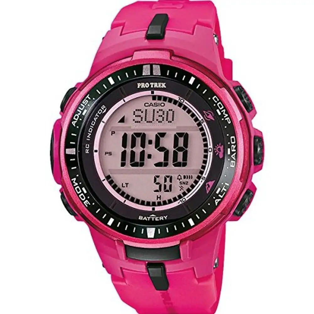 Montre femme casio protrek ø 47 mm_5843. DIAYTAR SENEGAL - Là où la Diversité Rencontre la Qualité. Parcourez notre gamme complète et trouvez des produits qui incarnent la richesse et l'unicité du Sénégal.