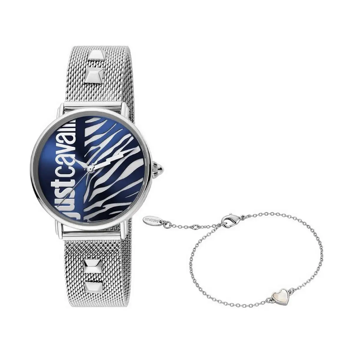 Montre femme just cavalli zebra ø 34 mm_5342. DIAYTAR SENEGAL - Votre Escale Shopping incontournable. Explorez notre boutique en ligne et dénichez des trésors qui reflètent la richesse culturelle et la modernité du Sénégal.