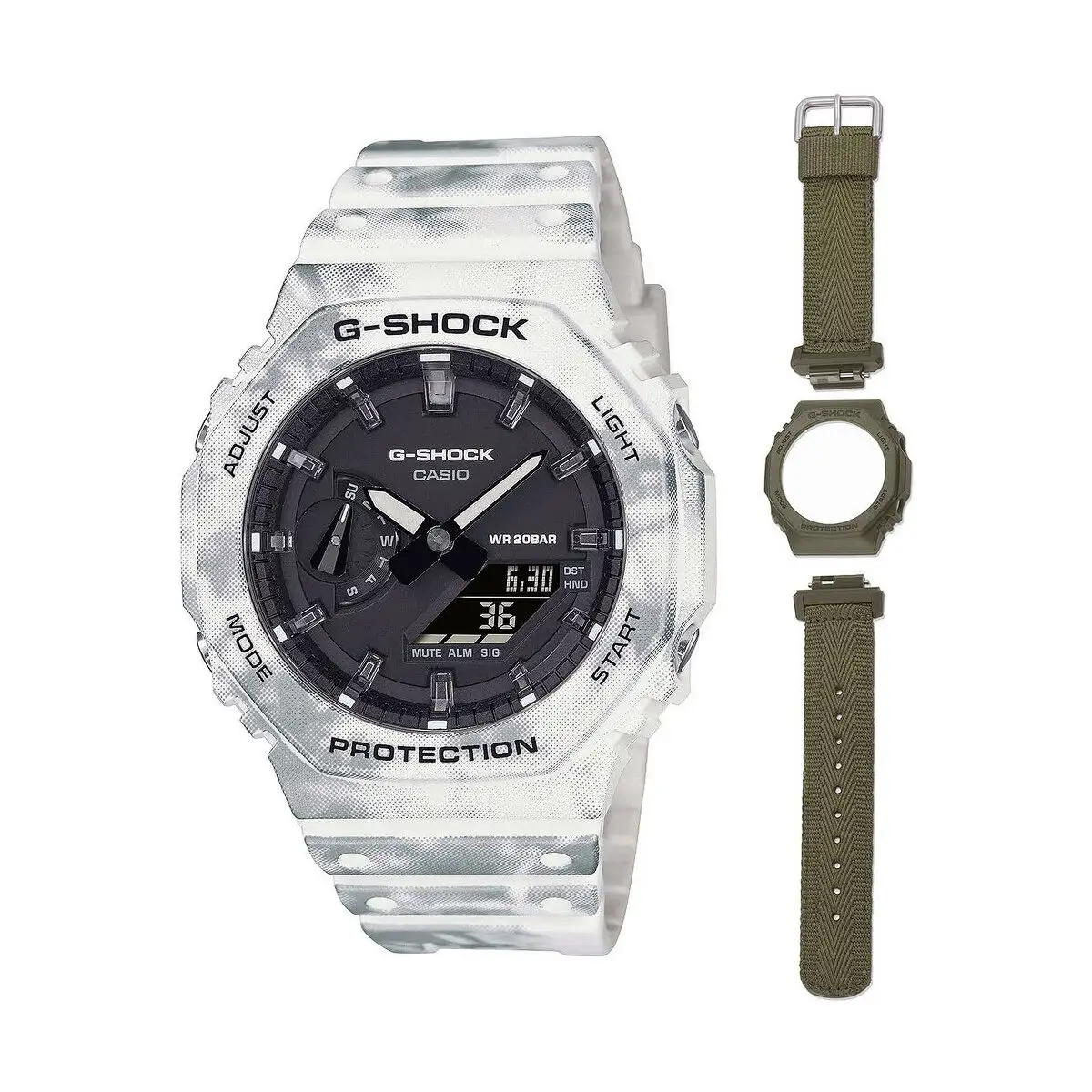 Montre homme casio g shock oak alpine camo serie ø 43 mm_6028. DIAYTAR SENEGAL - Là où Chaque Produit a son Histoire. Découvrez notre gamme de produits, chacun portant en lui le récit de l'artisanat et de la passion, pour vous offrir une expérience de shopping authentique.