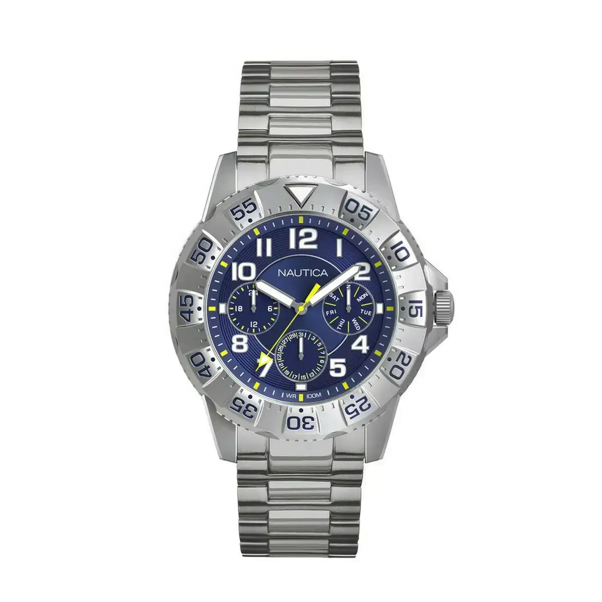 Montre homme nautica nad16552g ø 44 mm_4865. DIAYTAR SENEGAL - L'Art de Vivre le Shopping Authentique. Découvrez notre boutique en ligne et trouvez des produits qui célèbrent la culture et l'héritage du Sénégal.