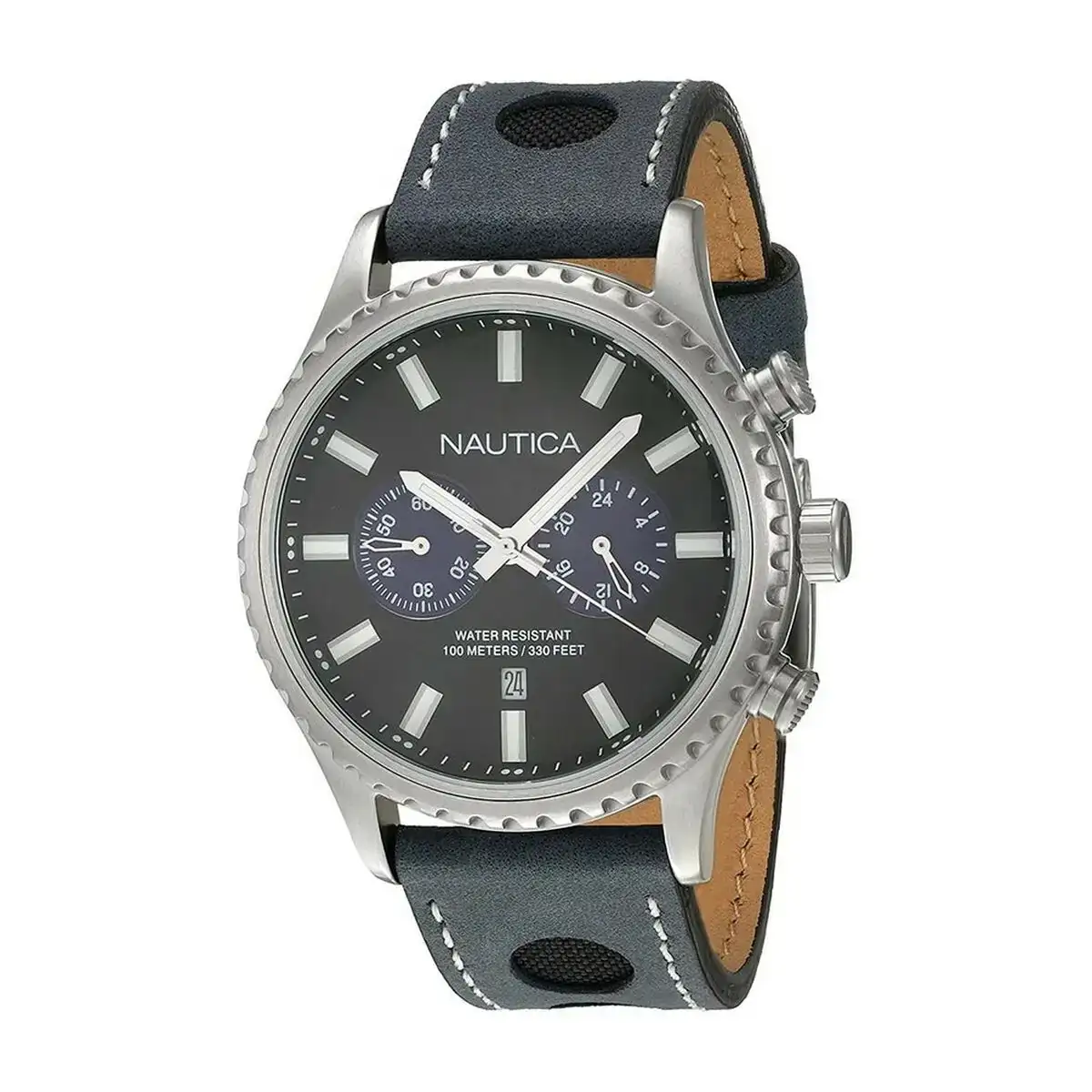 Montre homme nautica nai18512g ø 44 mm_9772. Bienvenue chez DIAYTAR SENEGAL - Où le Shopping Rime avec Diversité. Plongez dans notre univers de produits et découvrez des trésors qui représentent la richesse culturelle du Sénégal.