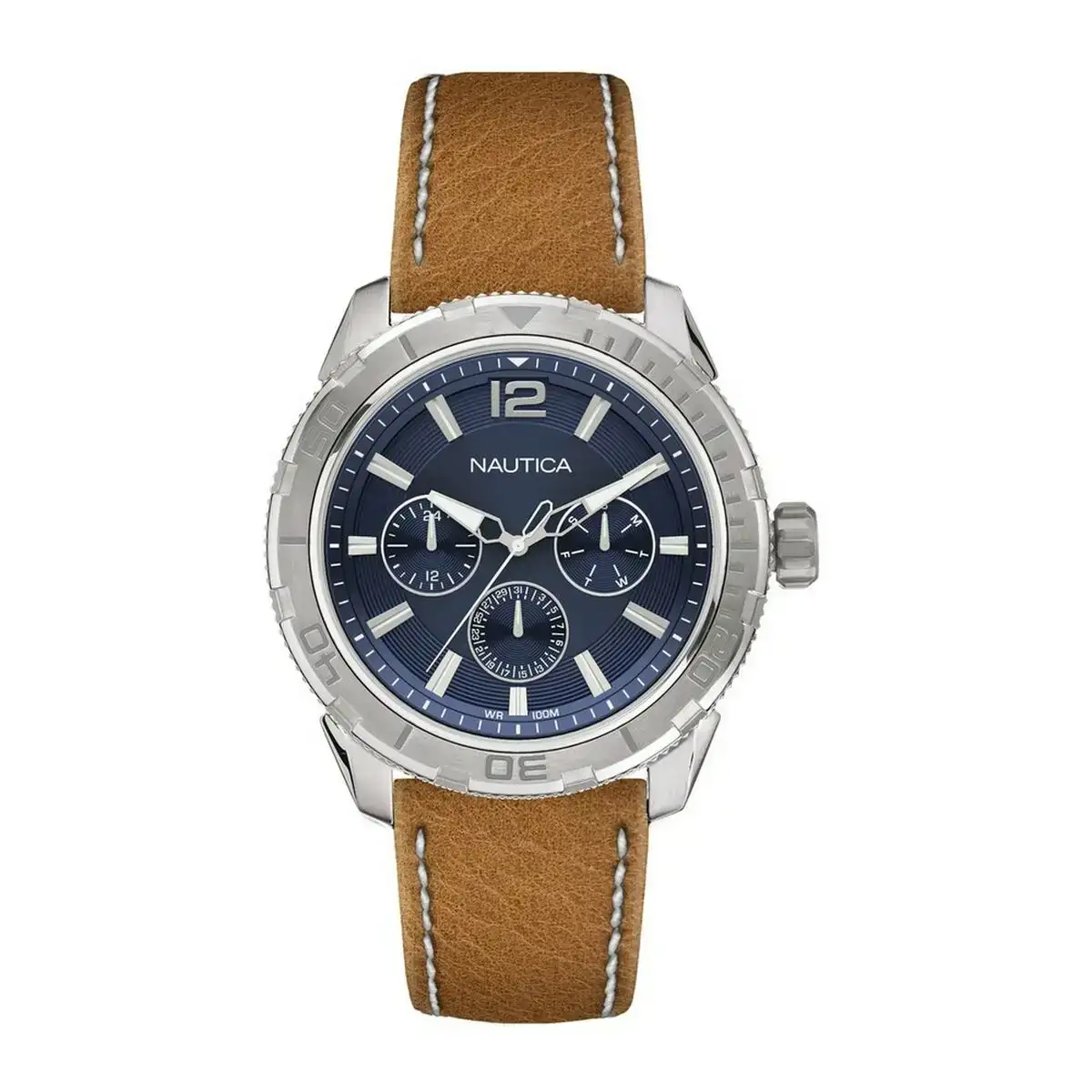 Montre homme nautica napstl001 ø 44 mm_3064. DIAYTAR SENEGAL - Votre Plaisir Shopping à Portée de Clic. Explorez notre boutique en ligne et trouvez des produits qui ajoutent une touche de bonheur à votre vie quotidienne.