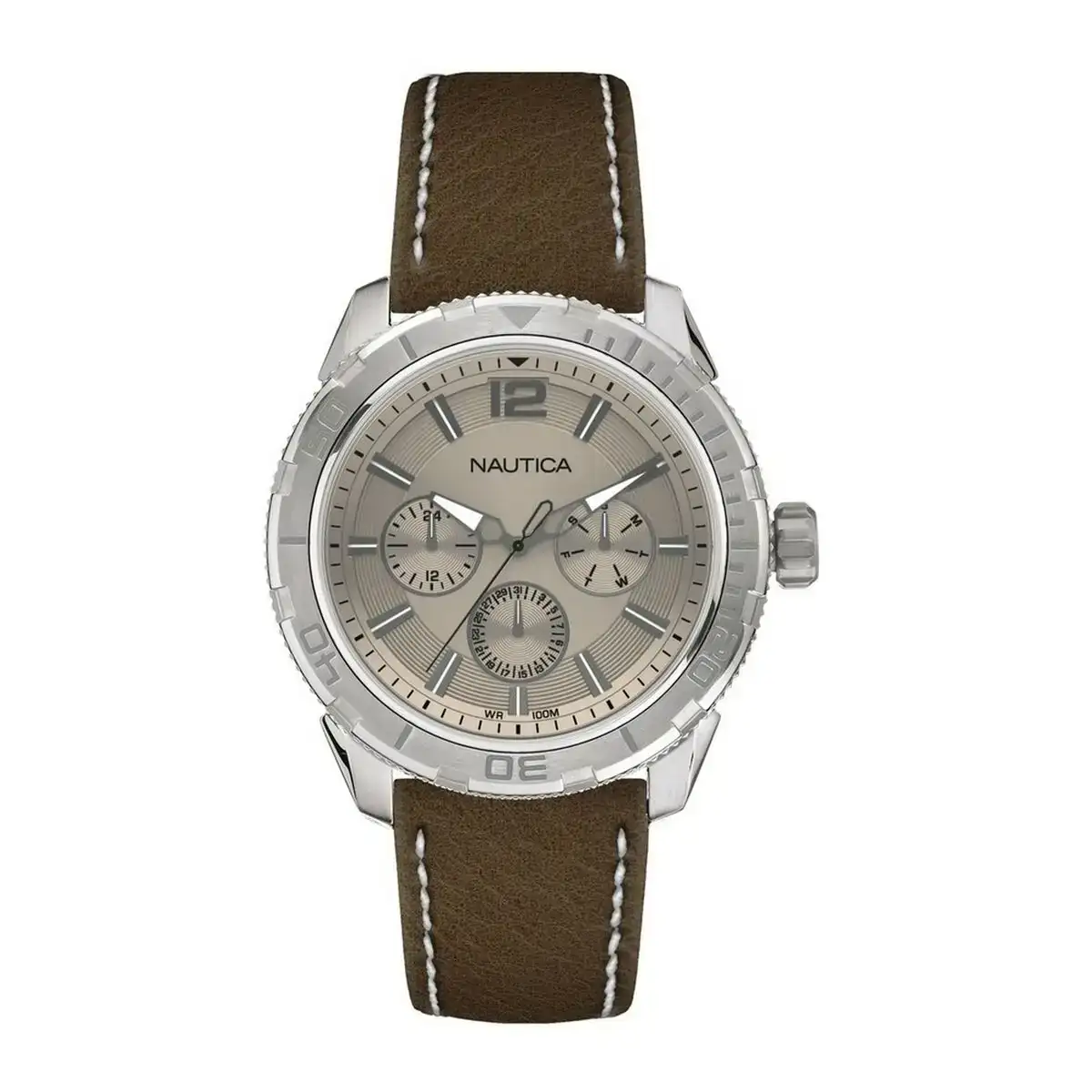 Montre homme nautica napstl002 ø 44 mm_5809. DIAYTAR SENEGAL - Où Choisir est un Acte d'Amour pour le Sénégal. Explorez notre boutique en ligne et choisissez des articles qui célèbrent la culture et l'artisanat du pays.
