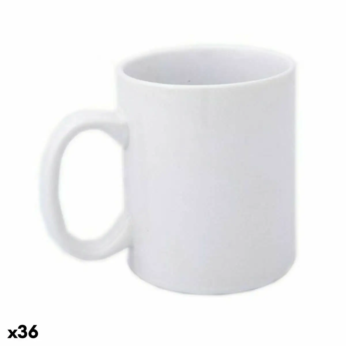 Mug en ce ramique 143144 blanc 370 ml 36 unite s_6379. DIAYTAR SENEGAL - Où Votre Shopping Prend Vie. Explorez notre boutique en ligne pour trouver des articles qui vous ressemblent et qui ajoutent de l'éclat à votre quotidien.