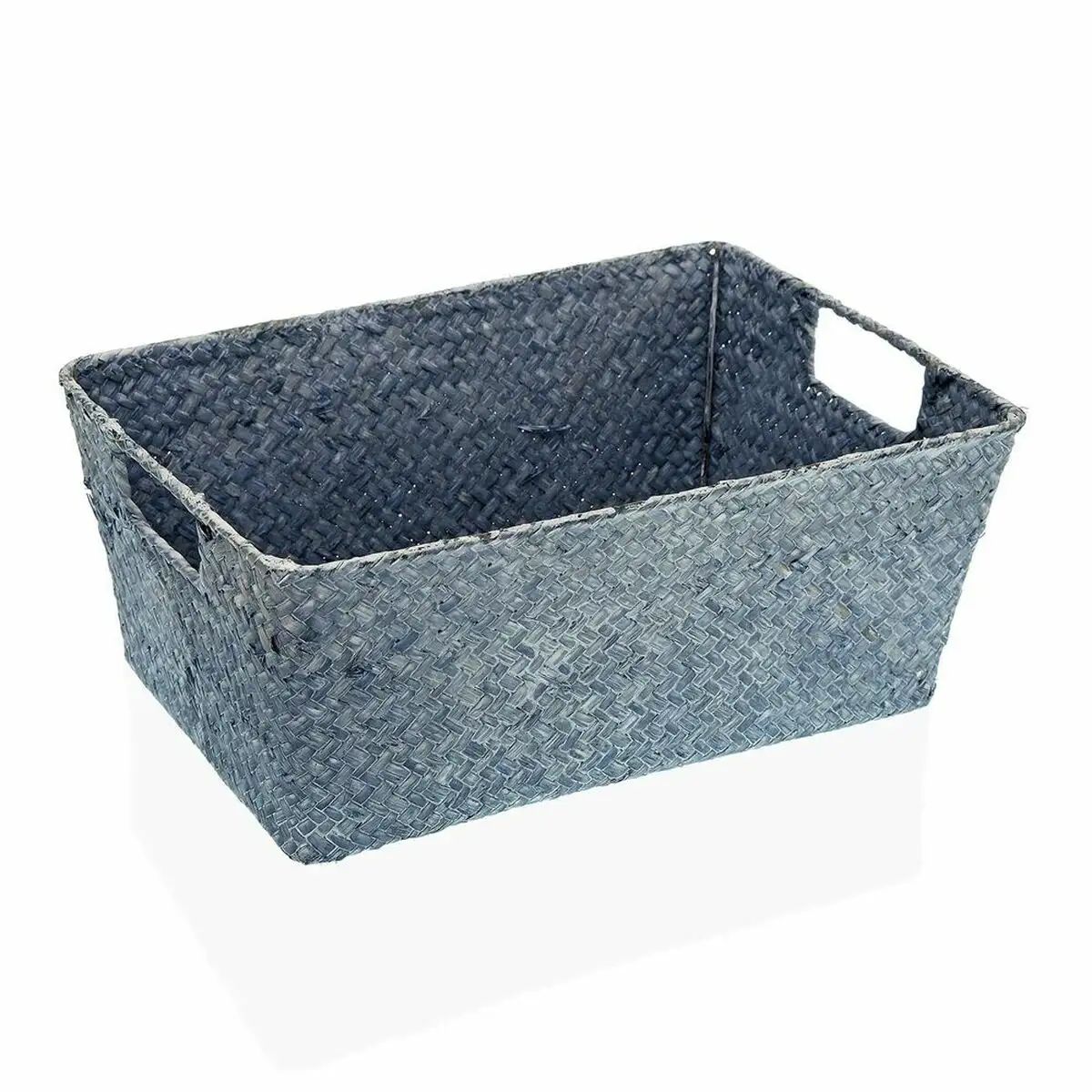 Panier polyvalent versa bleu 22 x 13 x 31 cm_3207. DIAYTAR SENEGAL - Votre Destination pour un Shopping Réfléchi. Découvrez notre gamme variée et choisissez des produits qui correspondent à vos valeurs et à votre style de vie.