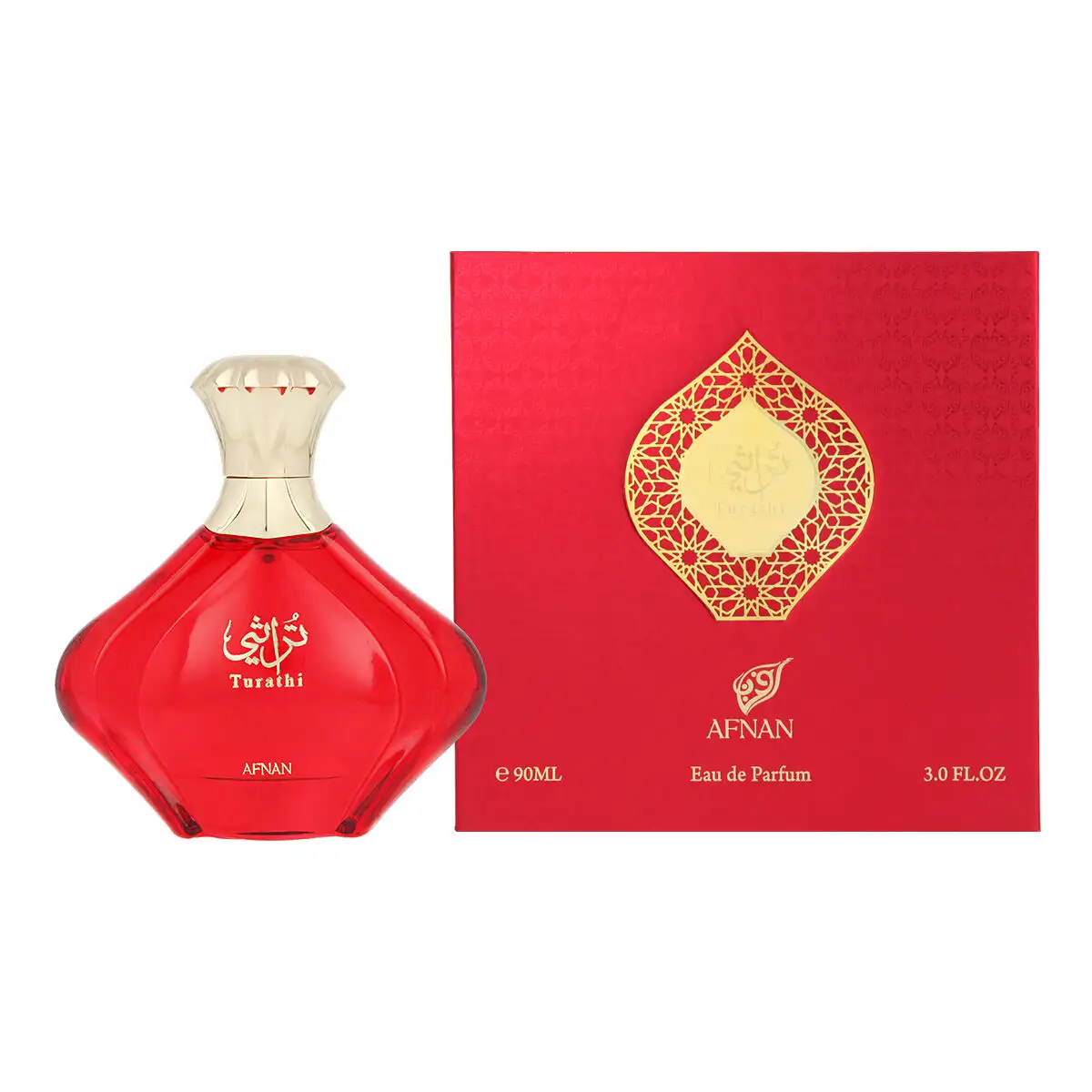 Parfum femme afnan edp turathi femme rouge 90 ml_8957. DIAYTAR SENEGAL - Votre Passage vers le Chic et l'Élégance. Naviguez à travers notre boutique en ligne pour trouver des produits qui ajoutent une touche sophistiquée à votre style.