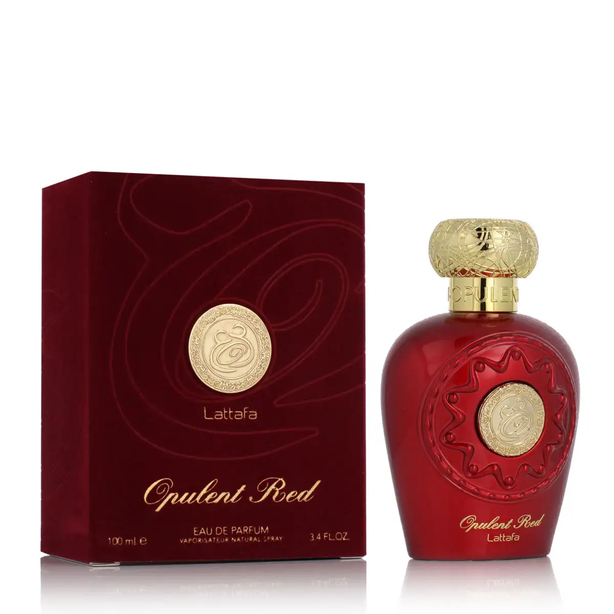 Parfum unisexe lattafa edp opulent red 100 ml_6616. DIAYTAR SENEGAL - L'Art de Vivre le Shopping Inspiré. Parcourez notre catalogue et choisissez des produits qui reflètent votre passion pour la beauté et l'authenticité.