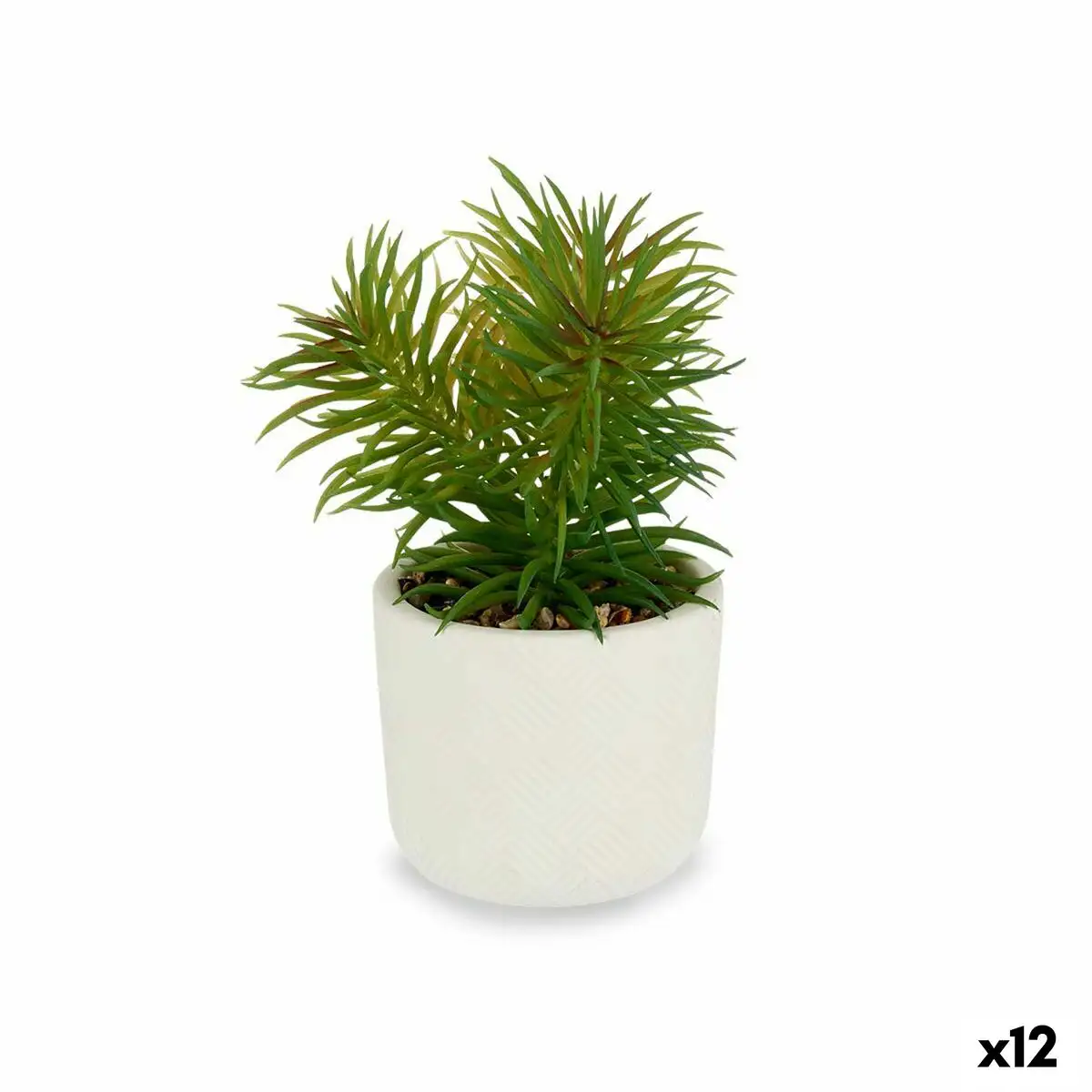 Plante de corative blanc vert 14 x 20 x 14 cm 12 unite s_7202. Entrez dans DIAYTAR SENEGAL - Où Chaque Détail Compte. Explorez notre boutique en ligne pour trouver des produits de haute qualité, soigneusement choisis pour répondre à vos besoins et vos désirs.