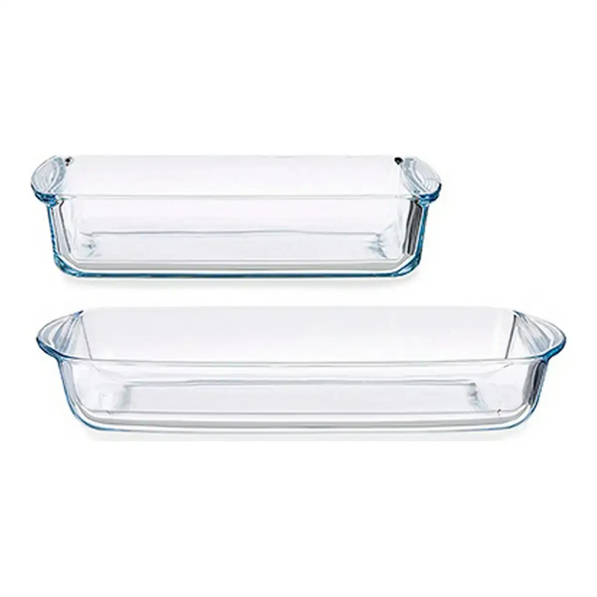 Plaque de cuisson 159190z00 verre borosilicate transparent 2 pcs_6092. Bienvenue chez DIAYTAR SENEGAL - Où le Shopping Devient une Aventure. Découvrez notre collection diversifiée et explorez des produits qui reflètent la diversité du Sénégal.