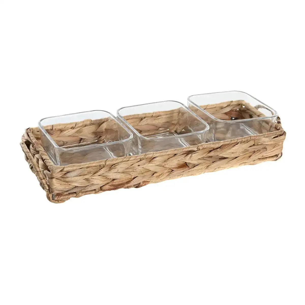 Plateau a gou ter dkd home decor 30 x 11 x 6 cm crystal natural 280 ml_3931. Plongez dans l'Expérience DIAYTAR SENEGAL - Où Chaque Produit a une Histoire. Explorez notre boutique en ligne pour trouver des articles qui incarnent la passion et la créativité du Sénégal.