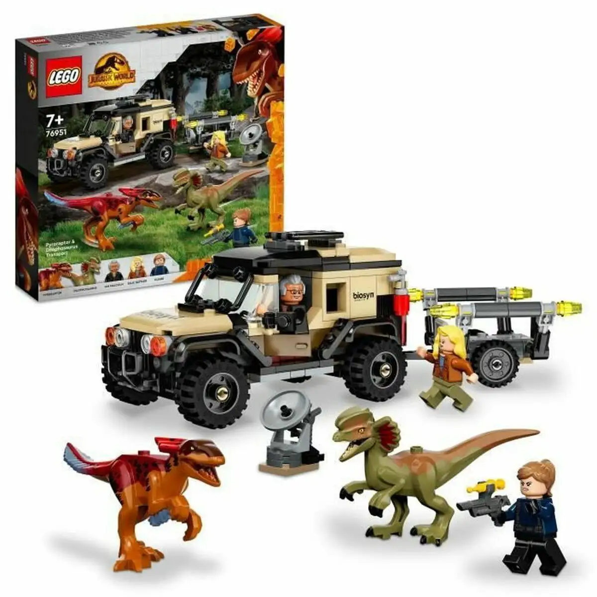 Playset lego 76951 jurassic world le transport du pyroraptor et du dilophosaurus_8643. DIAYTAR SENEGAL - L'Art de Choisir, l'Art de Se Distinquer. Naviguez à travers notre catalogue et choisissez des produits qui ajoutent une note d'élégance à votre style unique.