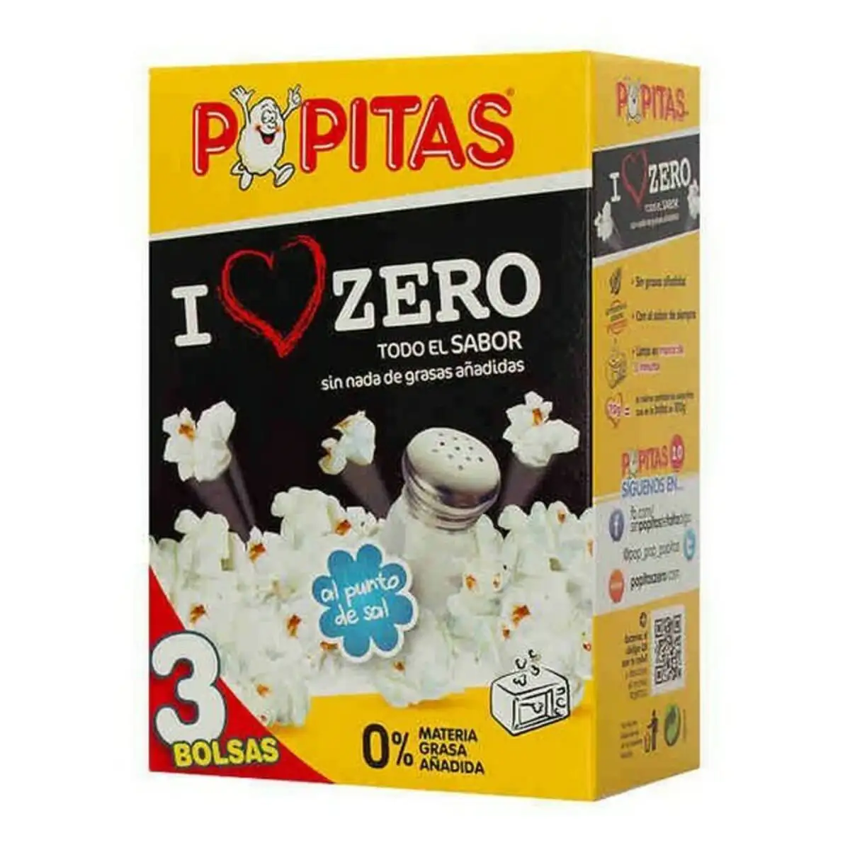 Popcorn popitas zero_9460. Bienvenue sur DIAYTAR SENEGAL - Où Chaque Produit a son Histoire. Découvrez notre sélection unique et choisissez des articles qui racontent la richesse culturelle et artistique du Sénégal.