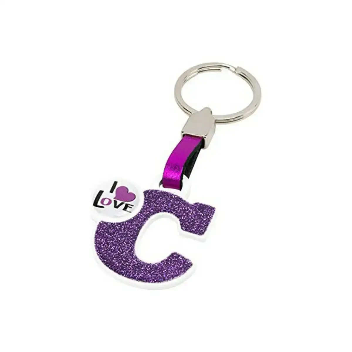 Porte cle s lettre c_9733. DIAYTAR SENEGAL - Là où Choisir est un Acte d'Amour pour le Sénégal. Explorez notre gamme et choisissez des produits qui célèbrent la culture et l'artisanat du pays.