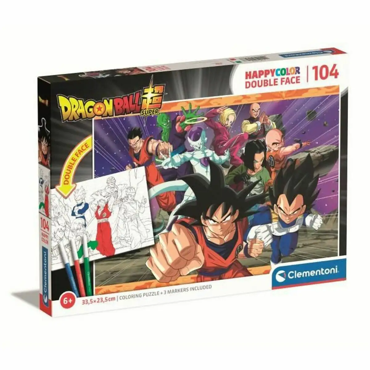 Puzzle a colorier clementoni dragonball 104 pie ces_2951. DIAYTAR SENEGAL - Votre Passage vers le Raffinement. Plongez dans notre univers de produits exquis et choisissez des articles qui ajoutent une touche de sophistication à votre vie.