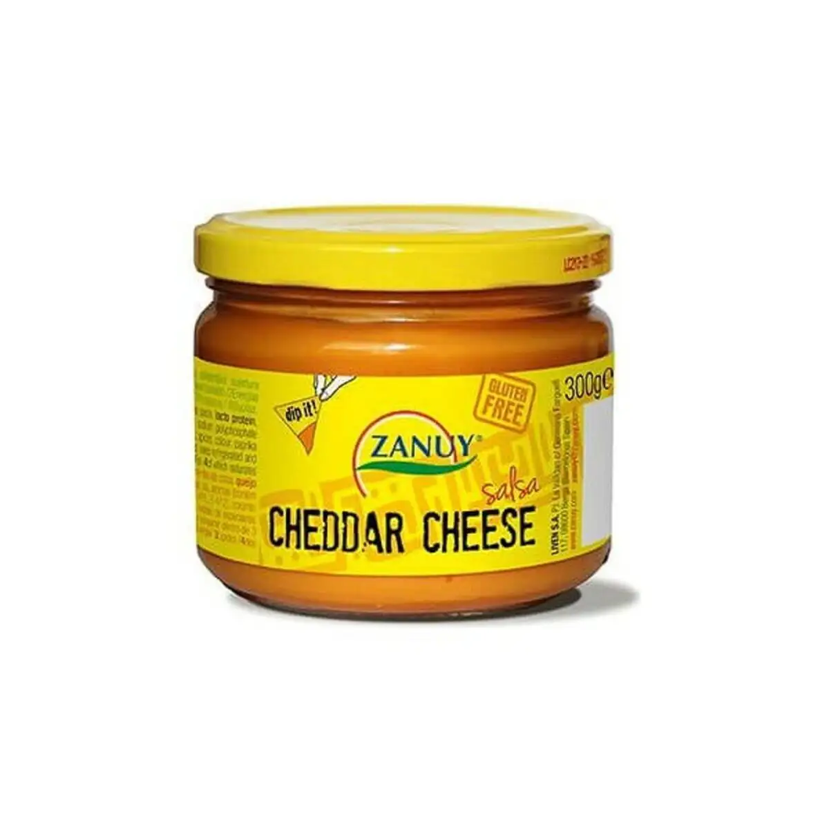 Sauce au fromage cheddar zanuy 200 g_8314. Bienvenue chez DIAYTAR SENEGAL - Où le Shopping Rencontre la Qualité. Explorez notre sélection soigneusement conçue et trouvez des produits qui définissent le luxe abordable.