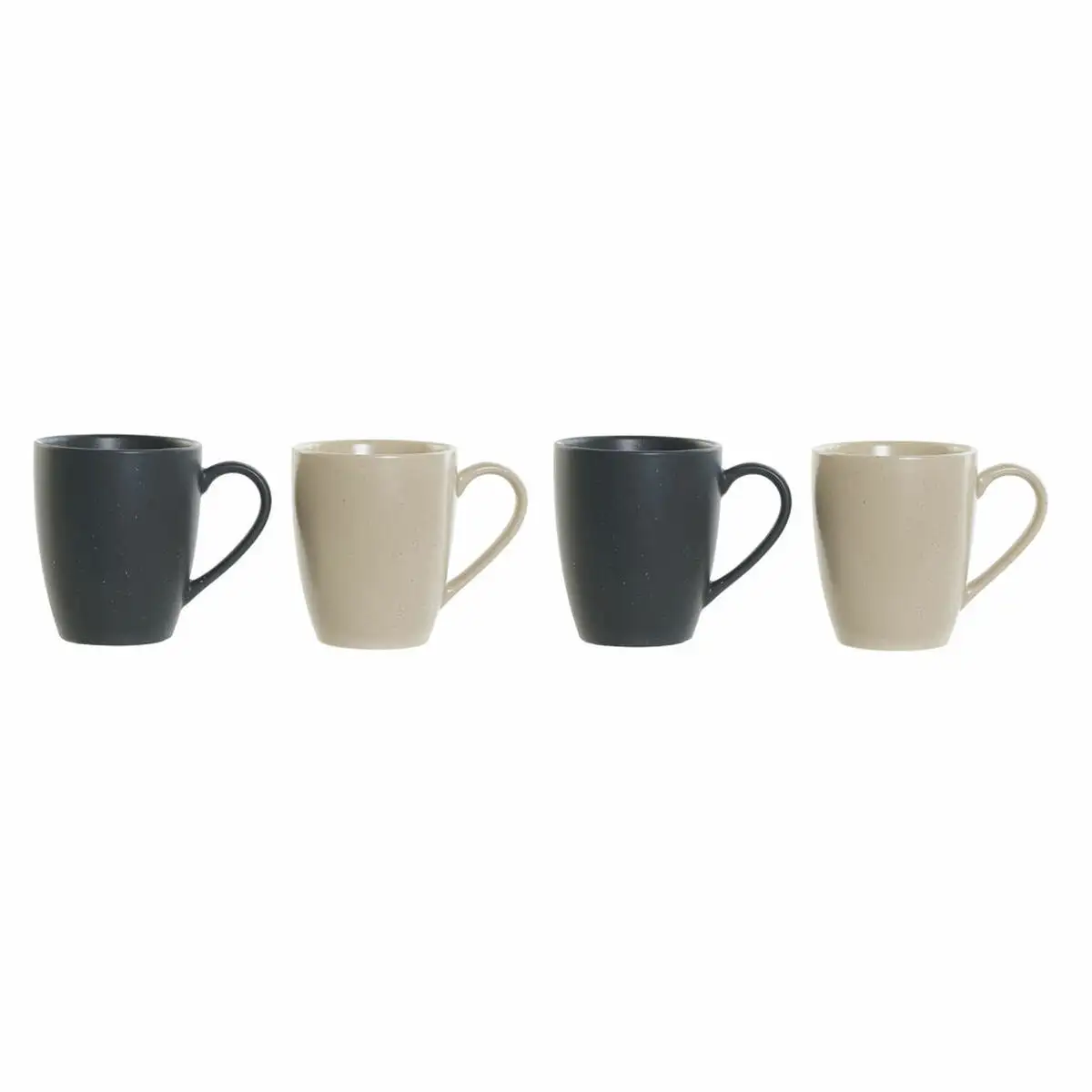 Set de mugs dkd home decor beige bois d he ve a gris fonce 300 ml gre s_6318. Bienvenue sur DIAYTAR SENEGAL - Où l'Élégance Rencontrer la Tradition. Explorez notre gamme variée et trouvez des articles qui marient le chic moderne au charme ancestral.