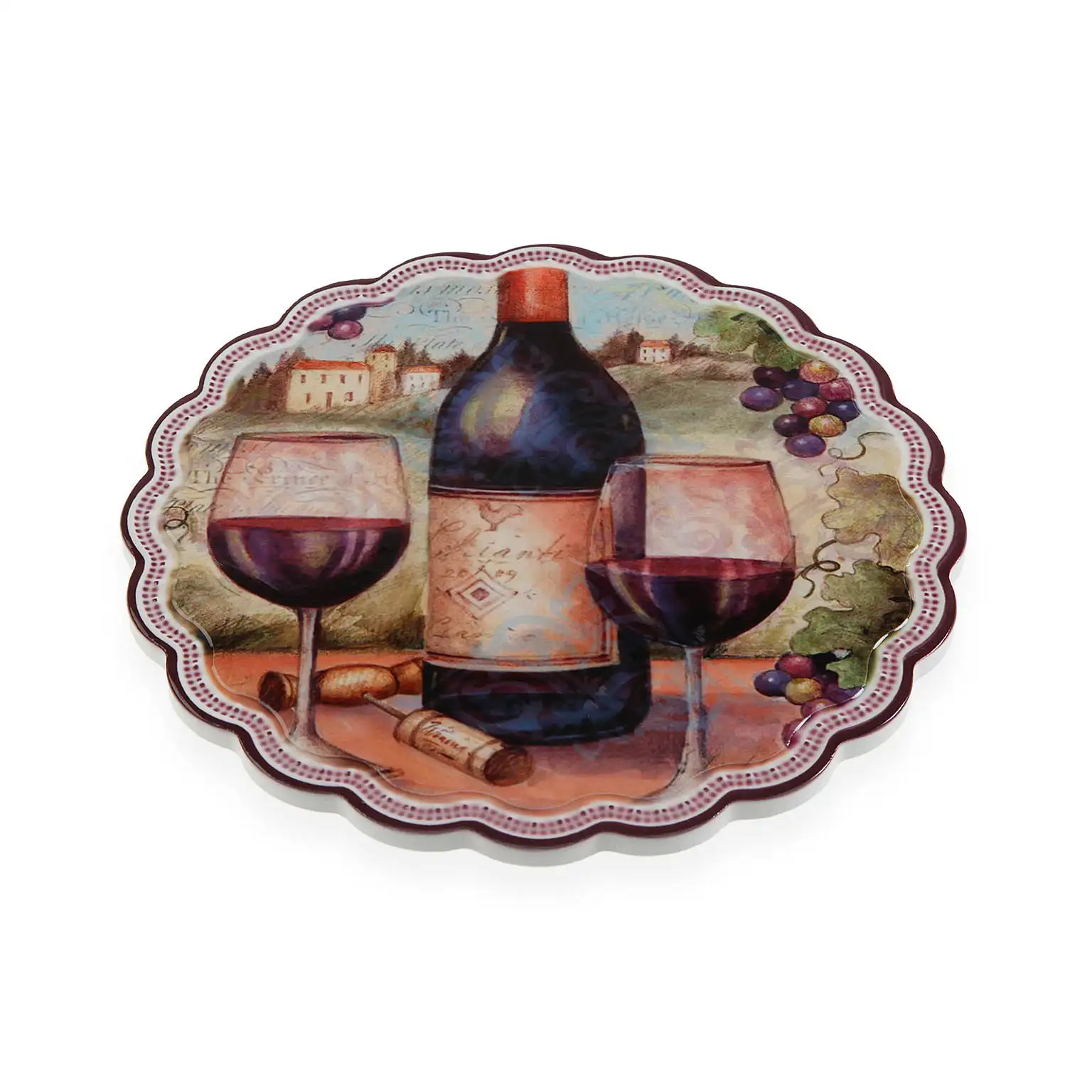 Set de table versa circulaire vin ce ramique lie ge 20 x 20 cm_8798. Découvrez DIAYTAR SENEGAL - Votre Destination de Shopping Inspirée. Naviguez à travers nos offres variées et trouvez des articles qui reflètent votre personnalité et vos goûts.