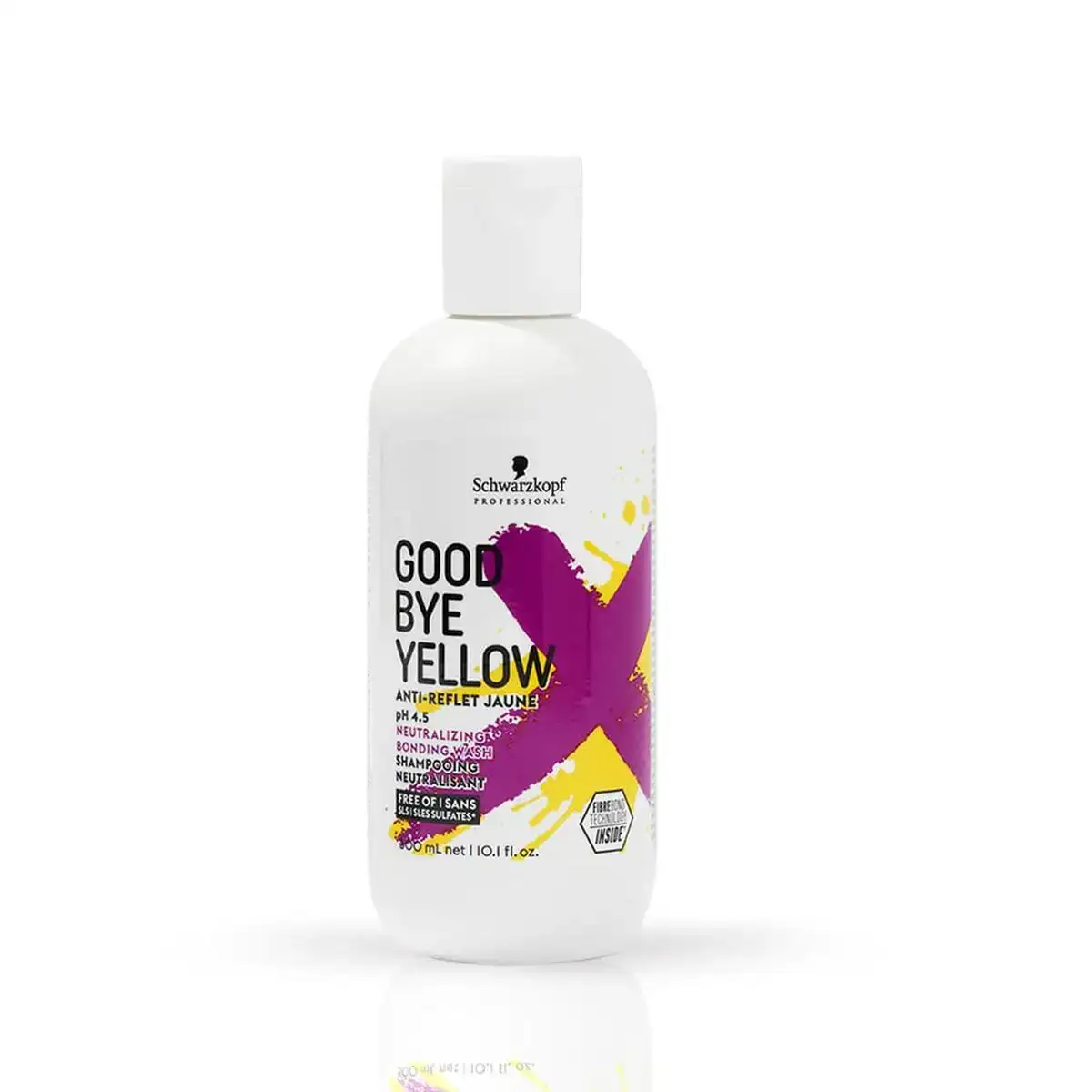 Shampooing neutralisant de couleur schwarzkopf goodbye yellow traitement anti jaunissement 300 ml_1375. DIAYTAR SENEGAL - Où Choisir est une Célébration. Découvrez notre sélection de produits qui représentent la diversité et la joie du Sénégal, à chaque étape de votre vie.