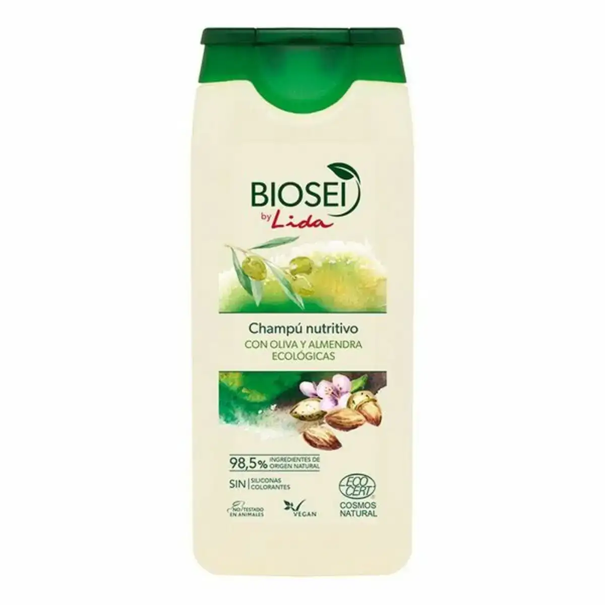Shampooing nourrissant biosei olive amande lida 500 ml_3018. DIAYTAR SENEGAL - Où Choisir est un Acte d'Amour pour le Sénégal. Explorez notre boutique en ligne et choisissez des articles qui célèbrent la culture et l'artisanat du pays.