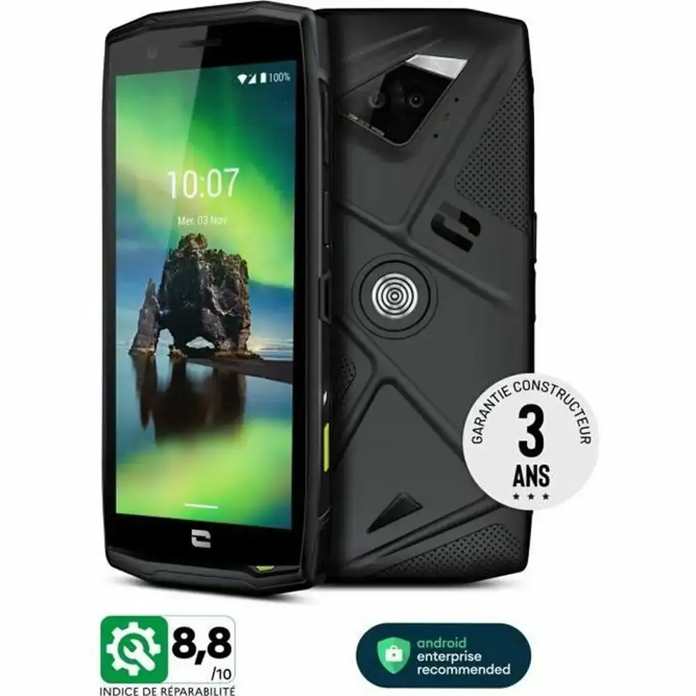 Smartphone crosscall action x5 noir 64 go 4 go ram 5 45_3172. DIAYTAR SENEGAL - Votre Pass vers la Découverte. Explorez notre boutique en ligne et plongez dans un voyage à travers des produits authentiques et contemporains, tous réunis sous un même toit.