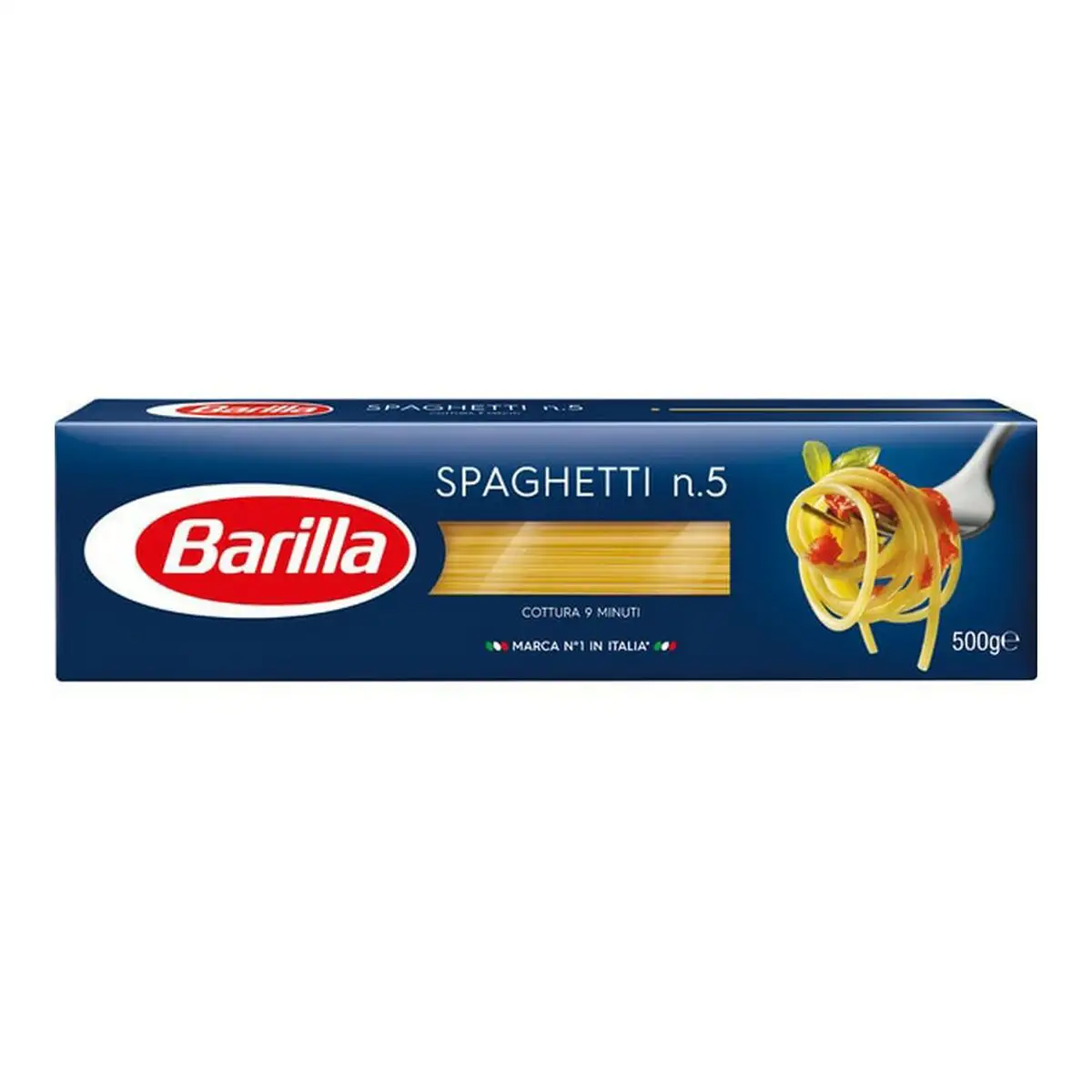 Spaghetti barilla no5 500 g_1452. Bienvenue sur DIAYTAR SENEGAL - Où Chaque Produit a son Histoire. Découvrez notre sélection unique et choisissez des articles qui racontent la richesse culturelle et artistique du Sénégal.