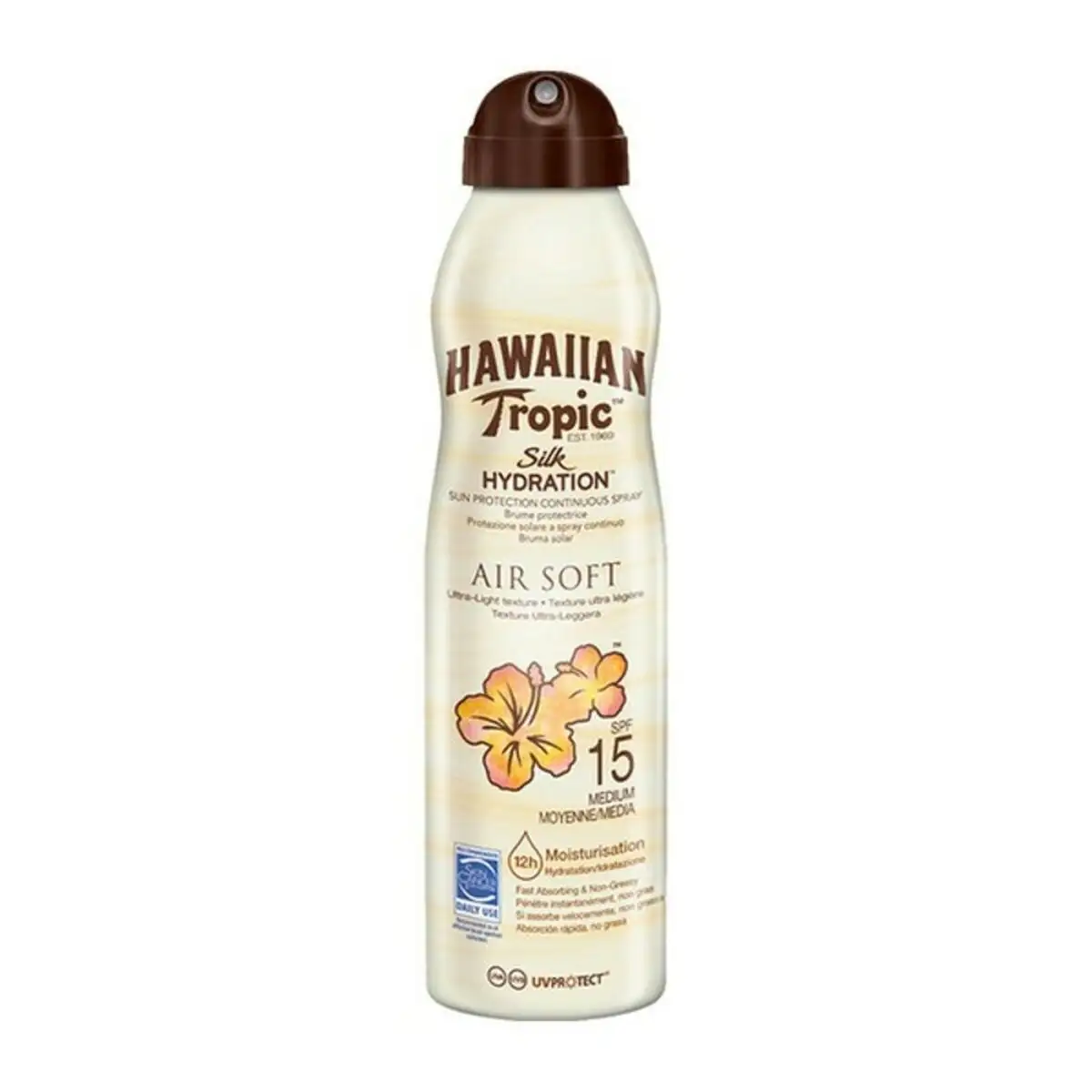 Sun screen spray silk air soft silk hawaiian tropic_3698. Bienvenue sur DIAYTAR SENEGAL - Où Chaque Produit a son Charme. Explorez notre sélection minutieuse et trouvez des articles qui vous séduisent et vous inspirent.