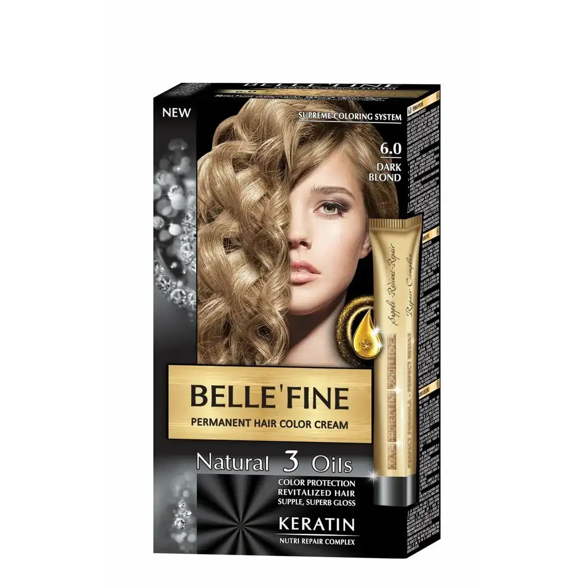 Teinture permanente belle fine no 6 0 blond fonce 30 ml_3791. DIAYTAR SENEGAL - Où la Qualité et la Diversité Fusionnent. Explorez notre boutique en ligne pour découvrir une gamme variée de produits qui incarnent l'excellence et l'authenticité.