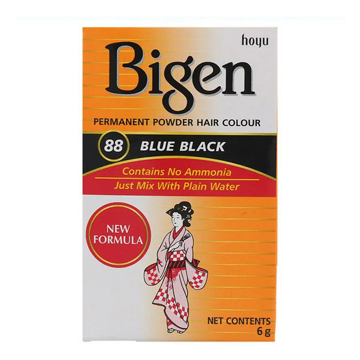 Teinture permanente bigen 88 negro blue black no 0 88 6 gr_2343. DIAYTAR SENEGAL - Où le Shopping Devient une Aventure Culturelle. Plongez dans notre univers de produits qui célèbrent l'héritage et l'artisanat du Sénégal.