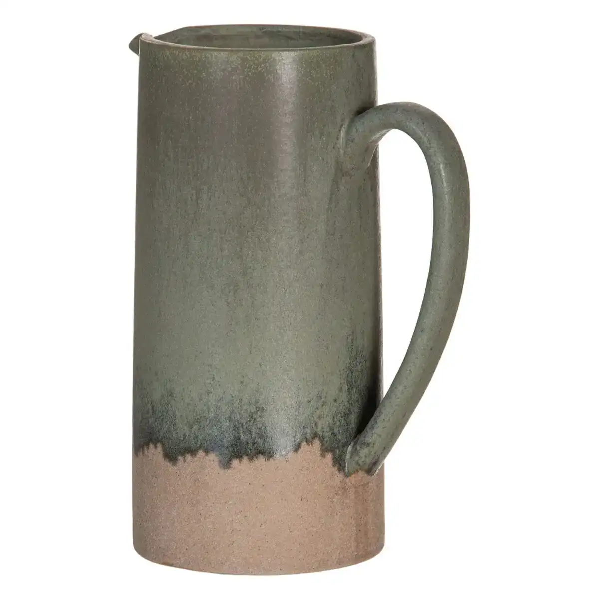 Vase 21 x 14 x 28 5 cm ce ramique vert cre me_8542. DIAYTAR SENEGAL - Où Chaque Achat Raconte une Histoire. Explorez notre boutique en ligne et créez votre propre narration à travers notre diversité de produits, chacun portant une signification unique.