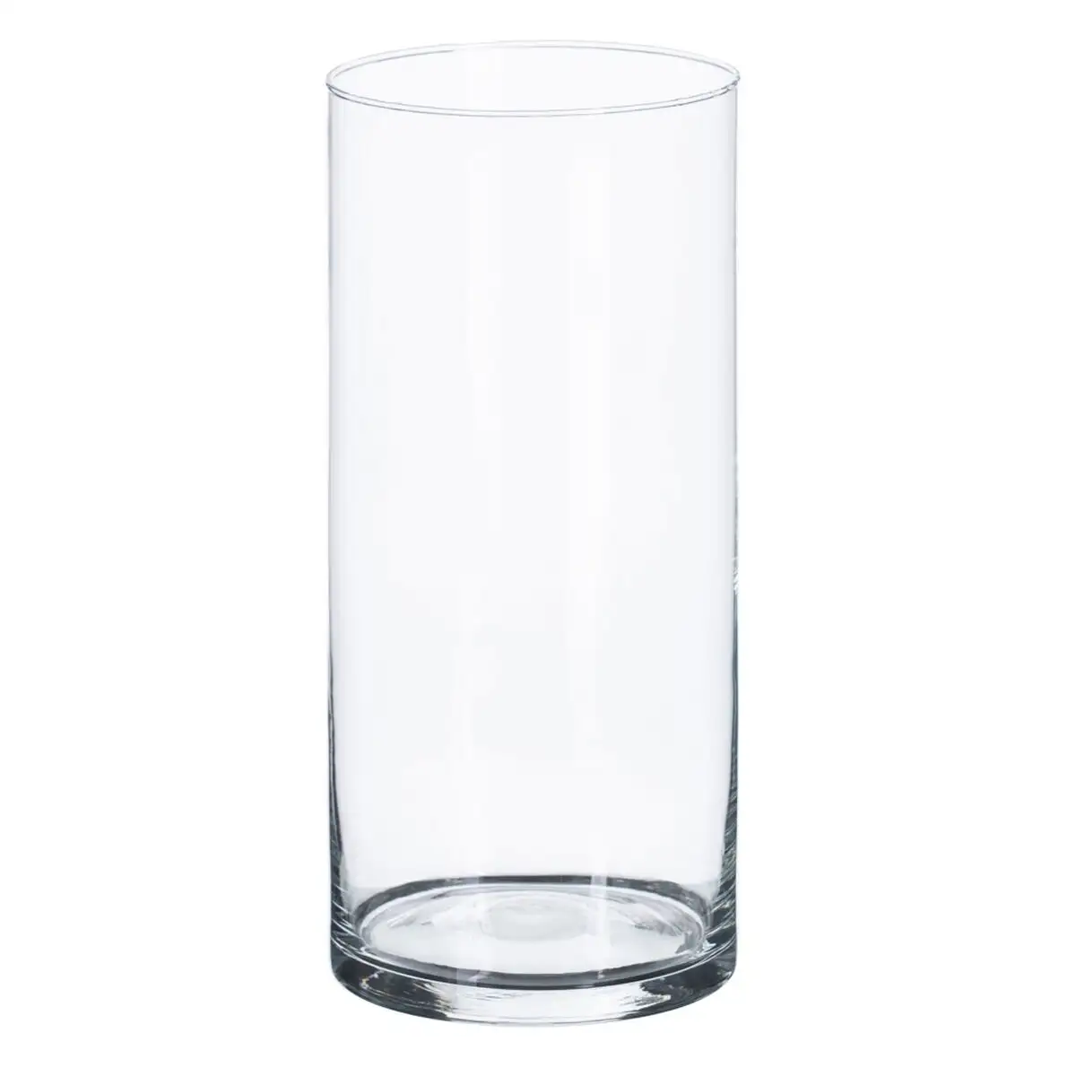 Vase cristal transparent 12 x 12 x 30 cm_4685. DIAYTAR SENEGAL - Là où les Possibilités sont Infinies. Parcourez nos catégories et laissez-vous séduire par des produits qui enrichiront votre quotidien, du pratique à l'esthétique.